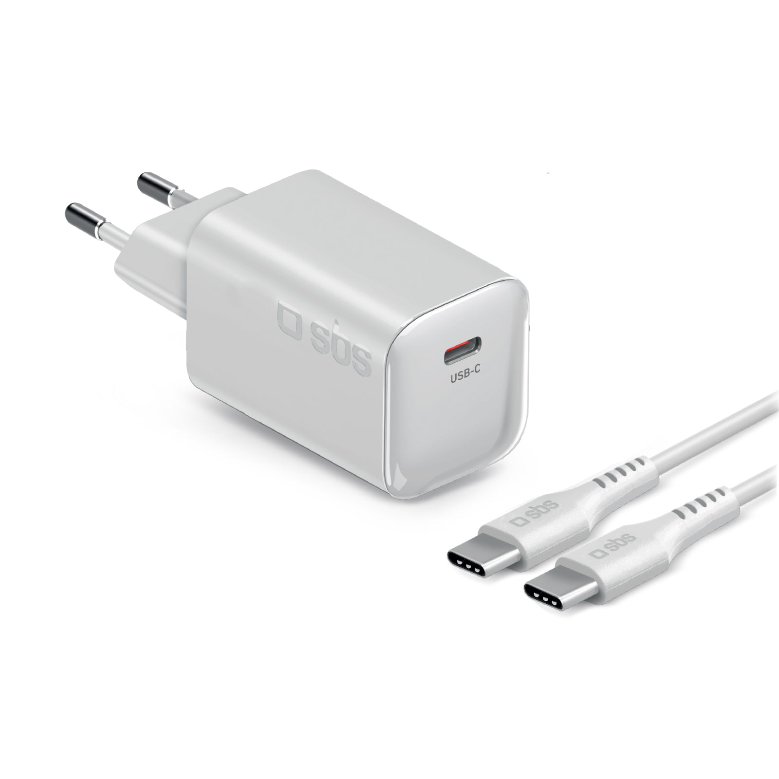 Kit chargeur mural 70W GaN avec câble USB‑C 2 m