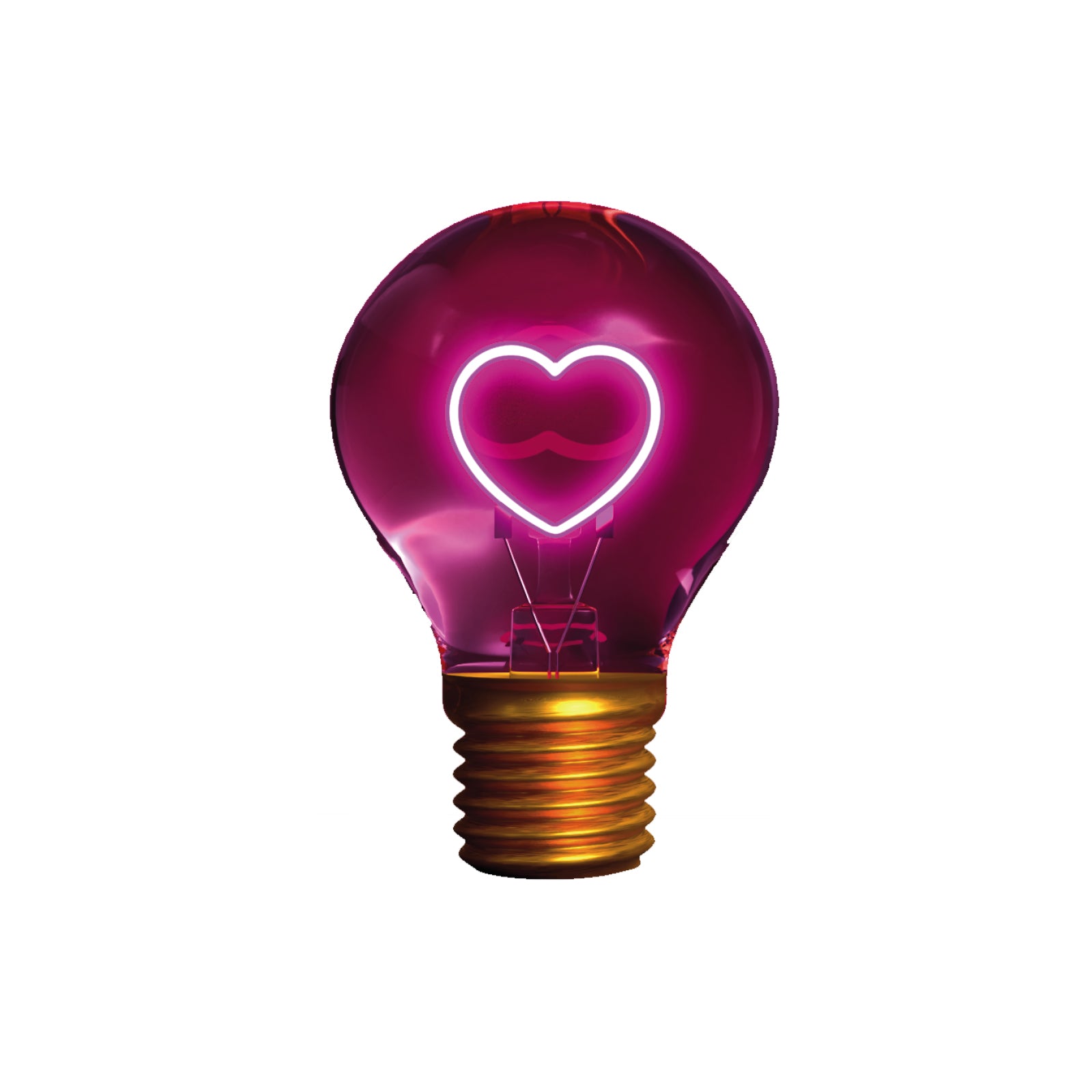 Wiederaufladbare dekorative Tischlampe „Heart"