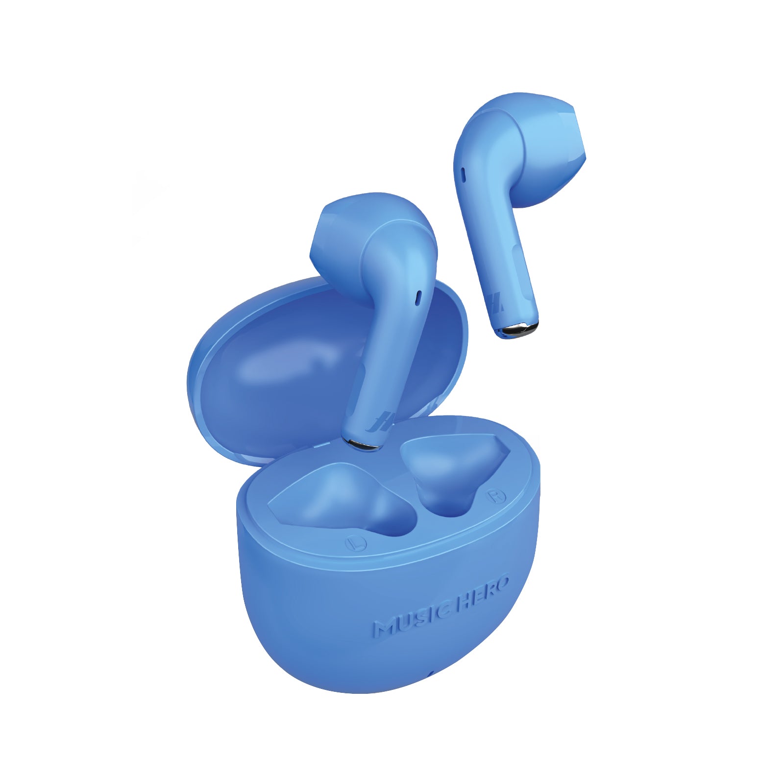 Nusoul True Wireless Earbuds with charging case, built-in microphone, ergonomic design and stable wireless connection for music and calls