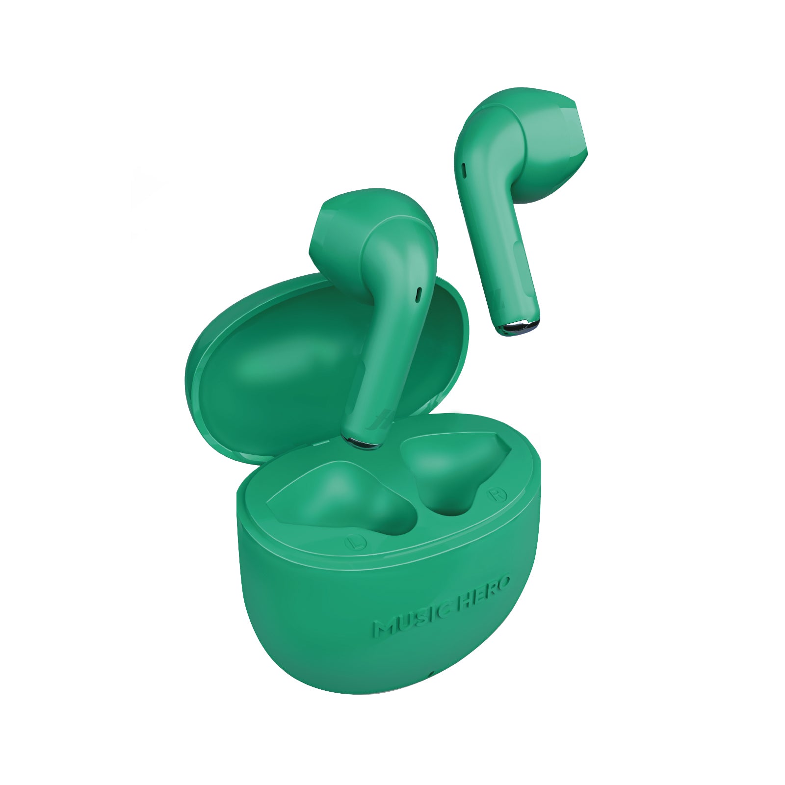 Nusoul True Wireless Earbuds with charging case, built-in microphone, ergonomic design and stable wireless connection for music and calls