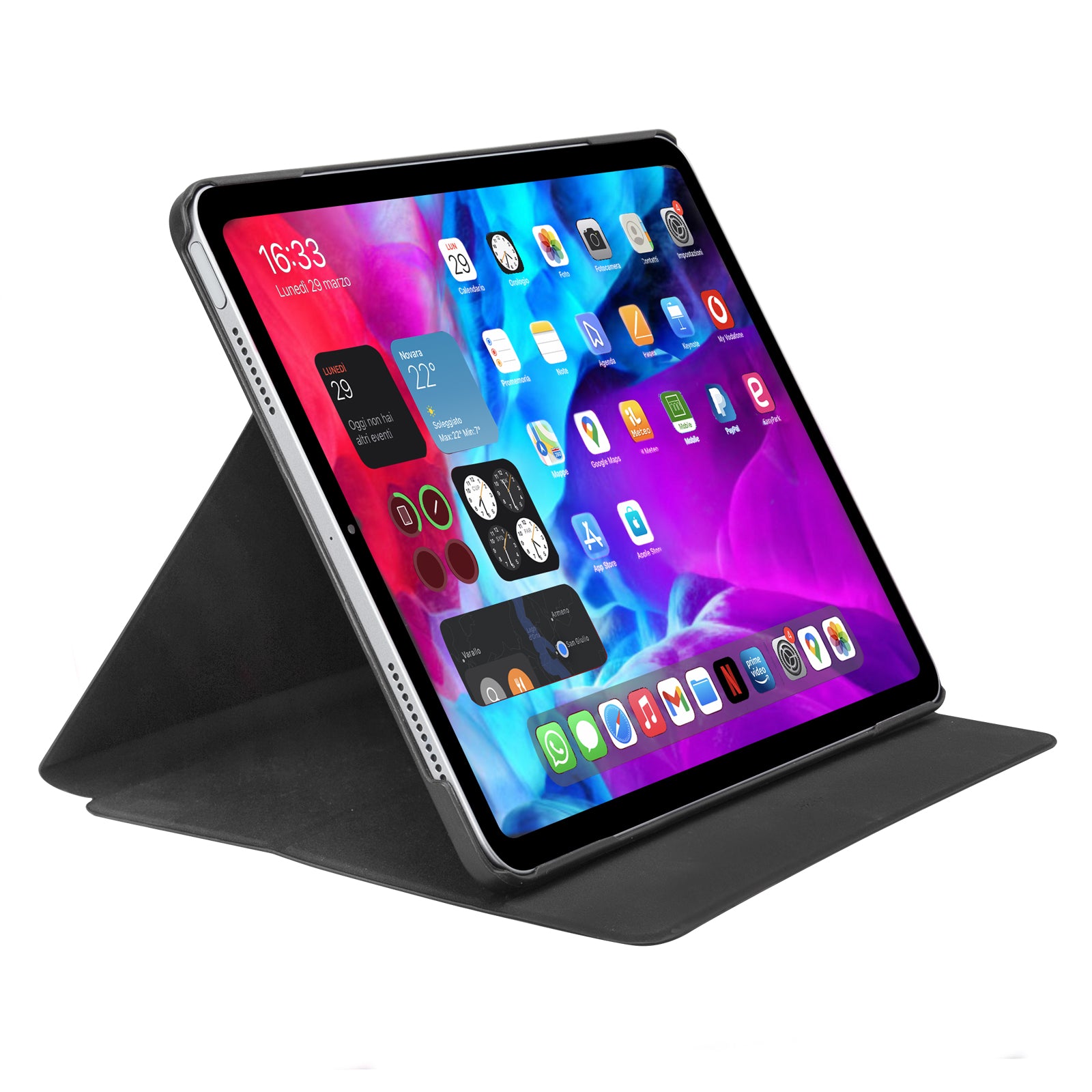 Custodia Book Pro con supporto a leggio per iPad Pro 12" 2021/12.9" 2022