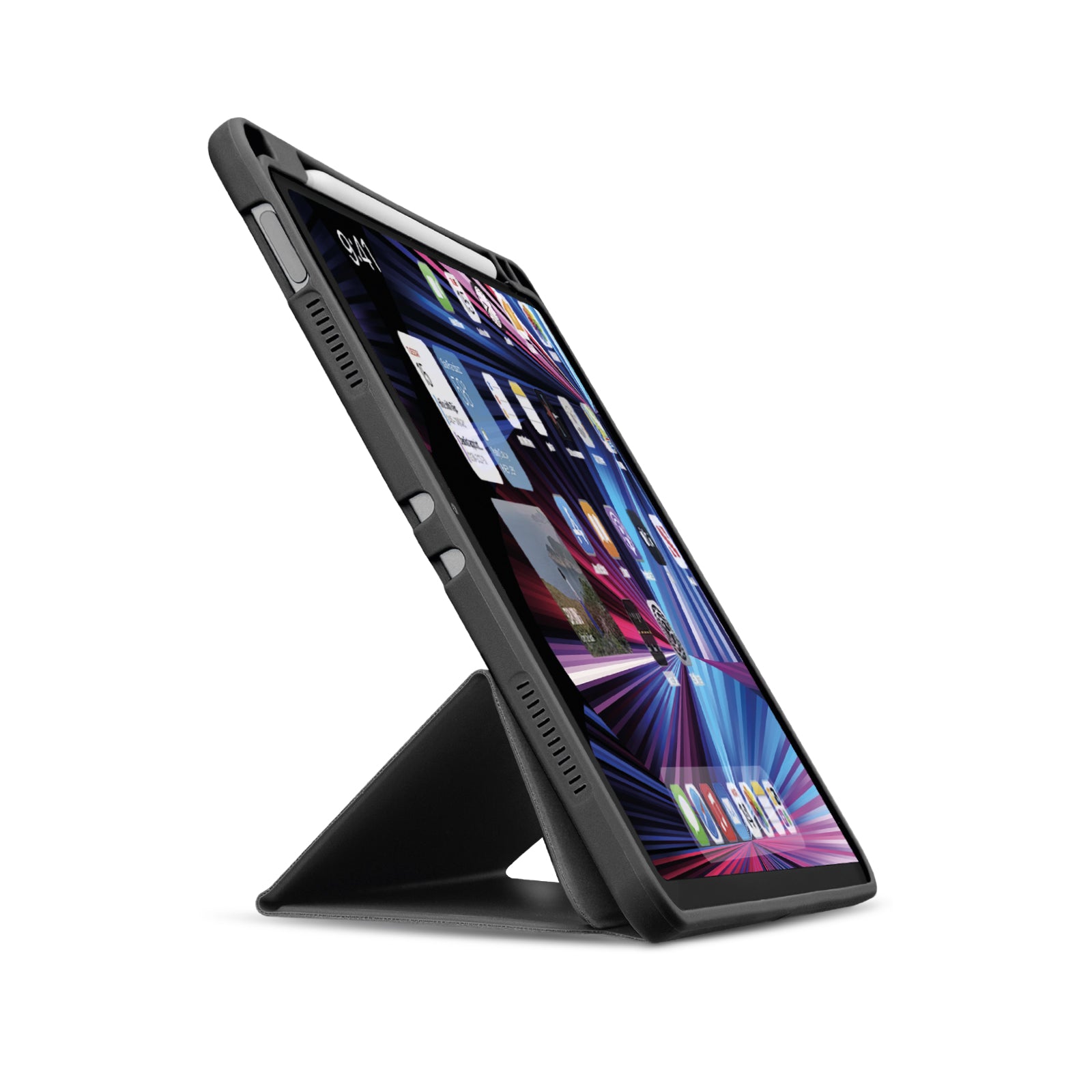 Étui support avec porte-stylo pour iPad Air 11" 2025/2024 / iPad Pro 11" 2021/2020