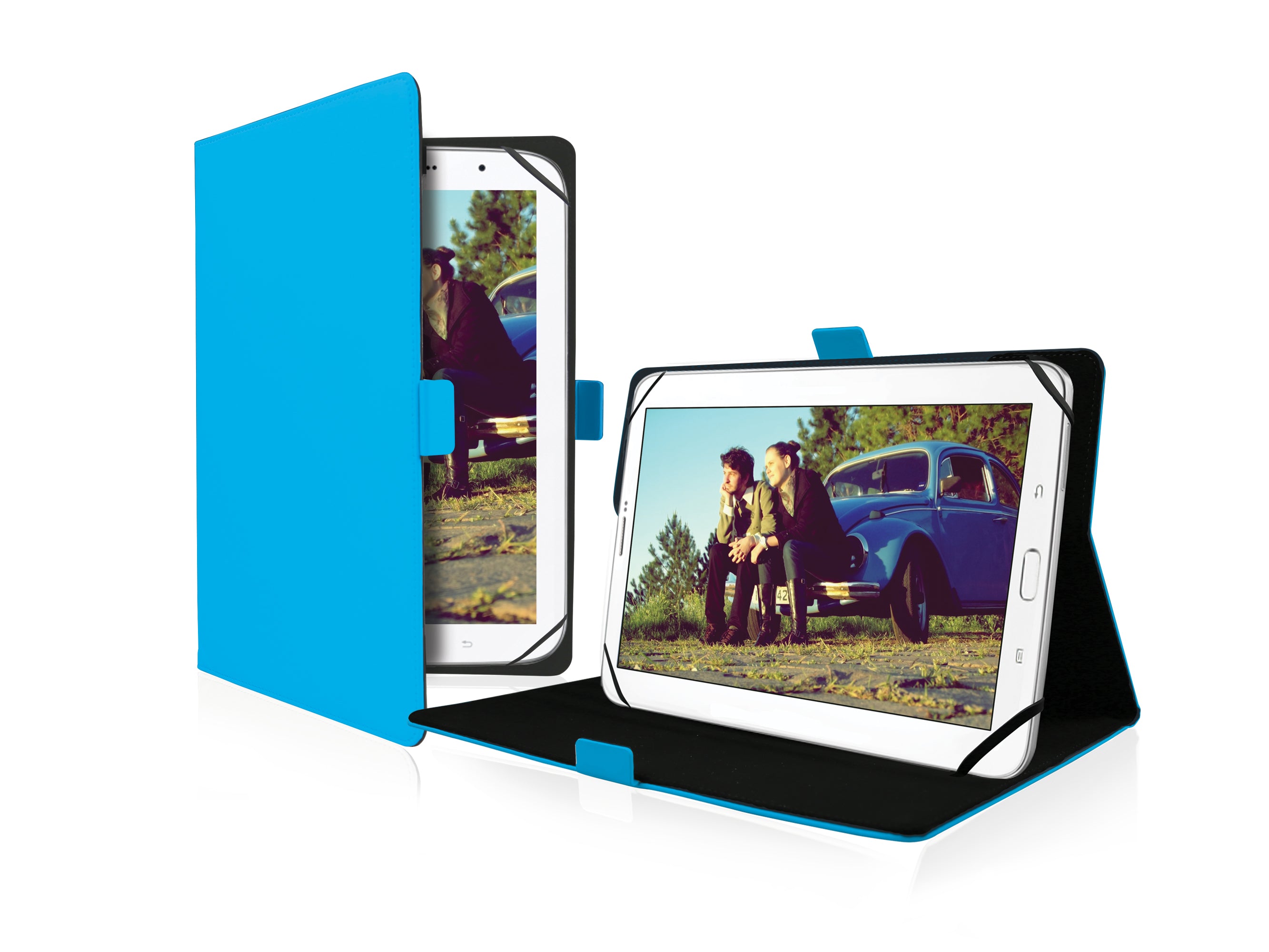 Klapphülle in universellem Hochformat Book Lite für Tablet 7''