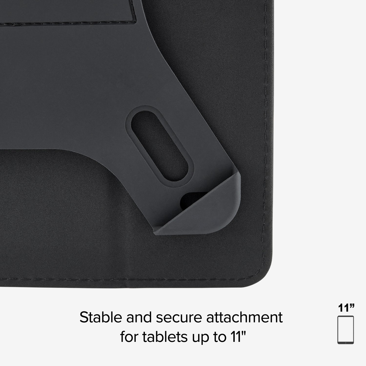 Klapphülle in universellem Hochformat Rotation für Tablet bis zu 11''