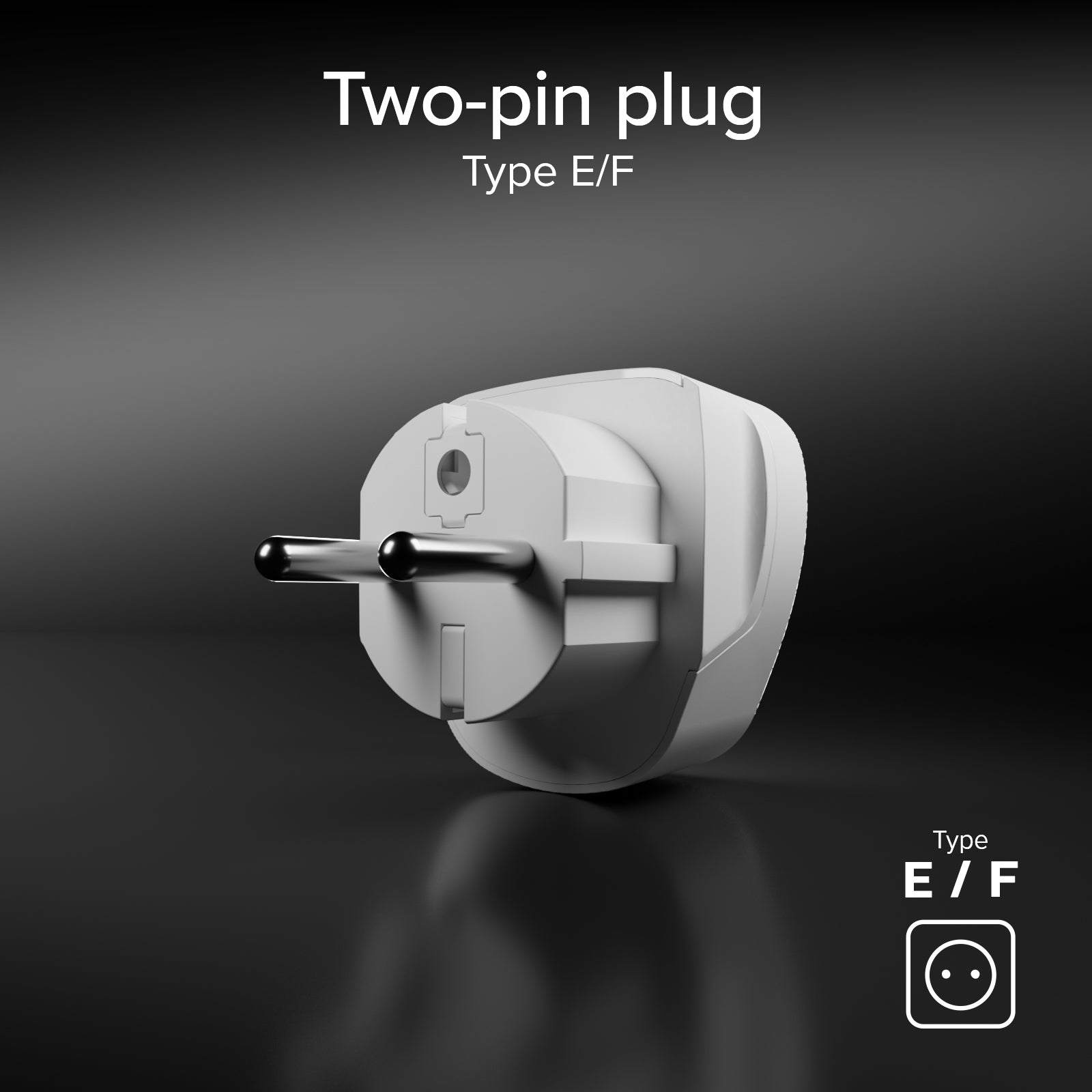 Universal Schuko Travel Adapter