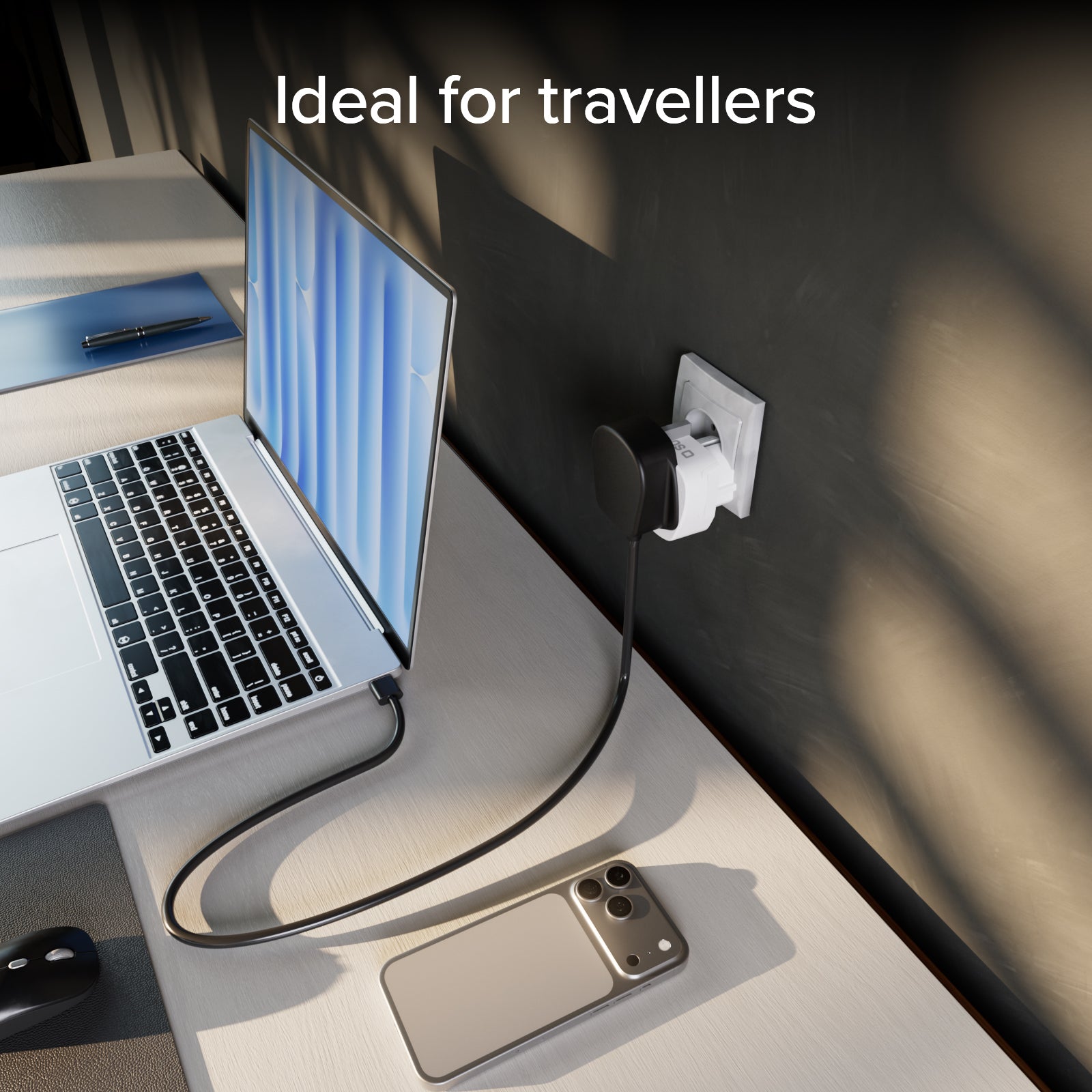 Universal Schuko Travel Adapter