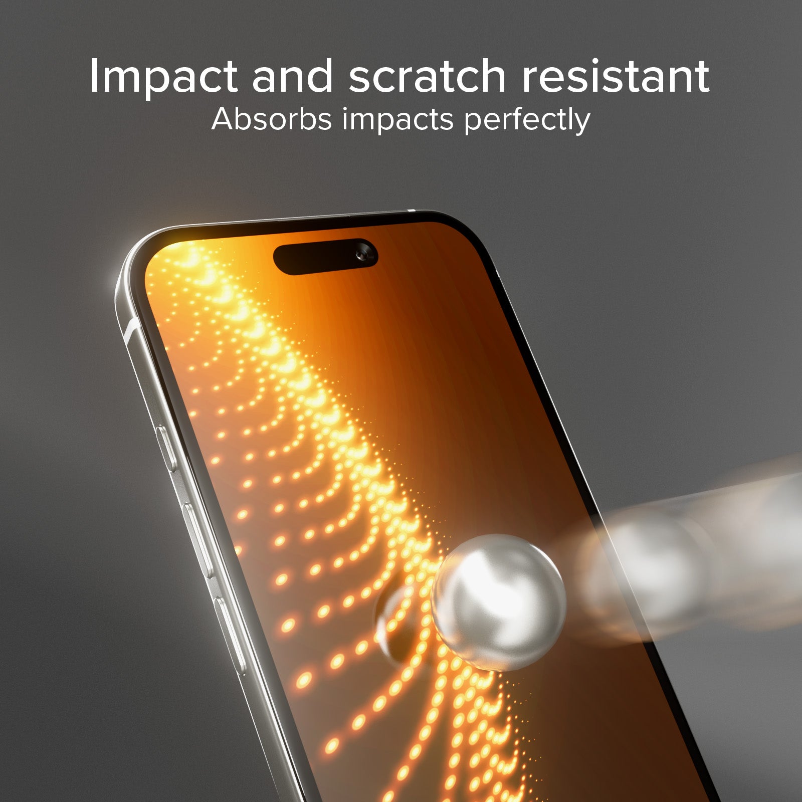 Ultra-widerstandsfähiges Schutzglas für iPhone 17 Pro mit D3O-Technologie und Applikator