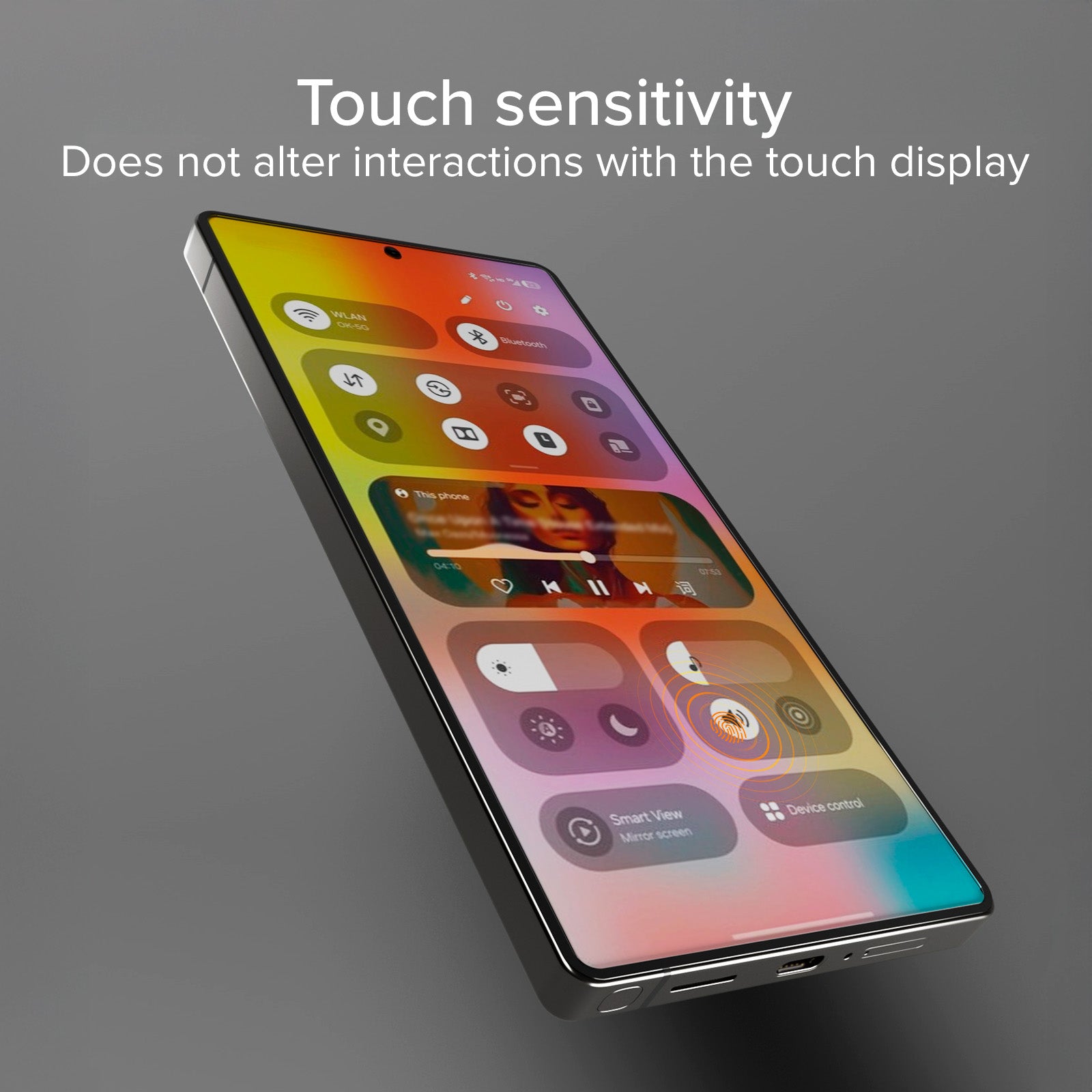 Ultra-widerstandsfähiges Schutzglas für Samsung S26 Ultra mit D3O-Technologie und Applikator