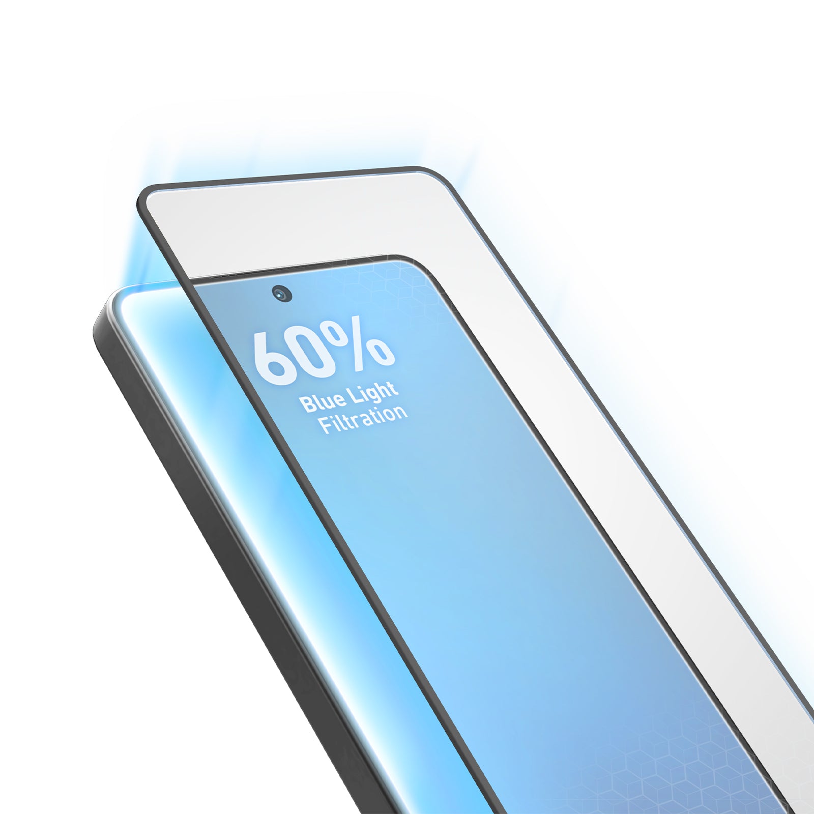 Full Cover Schutzglas Anti-Blaulicht mit Eyesafe® CPF60 Technologie für Samsung S26 Ultra