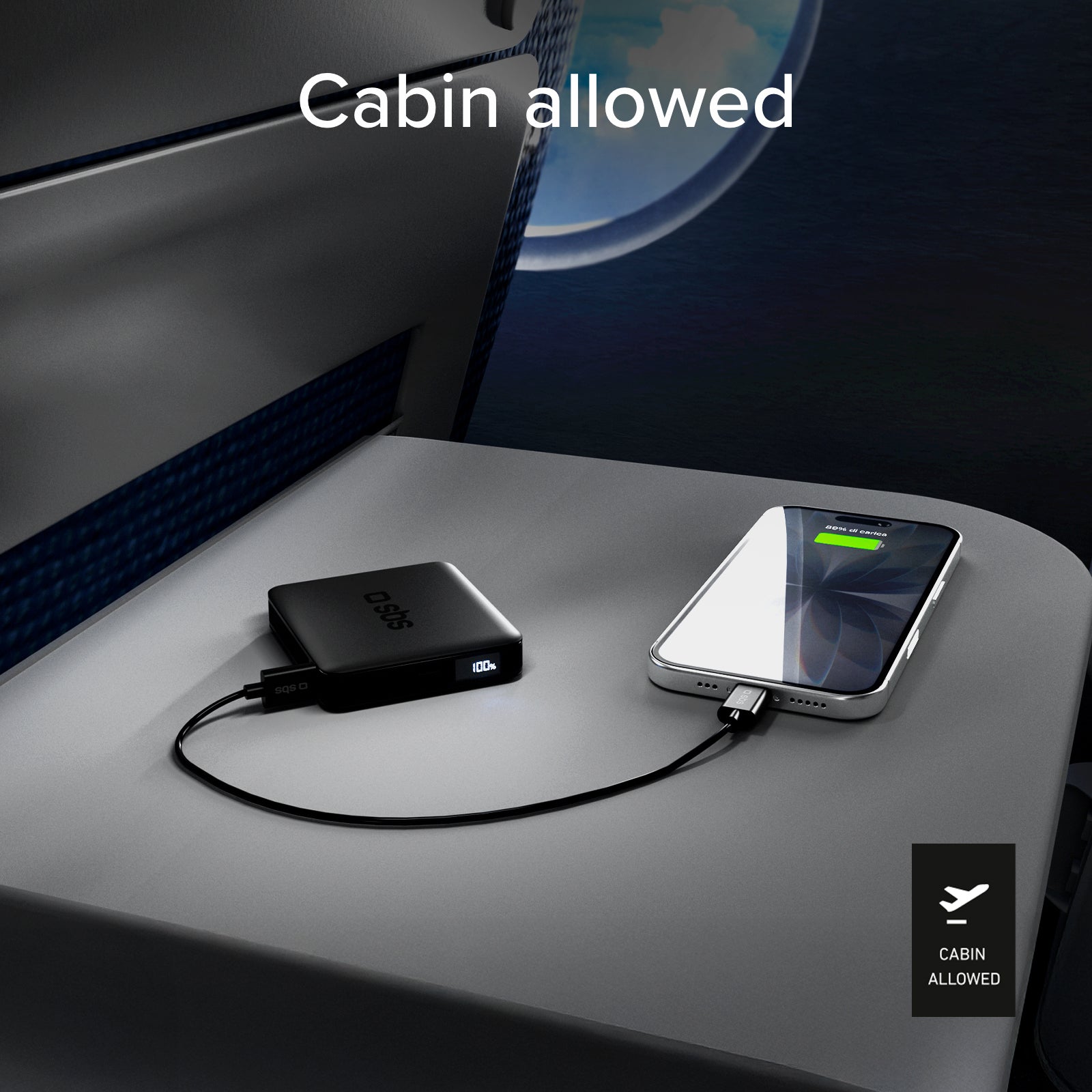 SBS 5000 mAh Powerbank – ultrakompakt, hohe Dichte