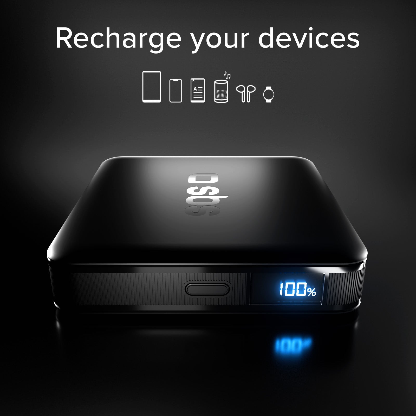 SBS 5000 mAh Powerbank – ultrakompakt, hohe Dichte