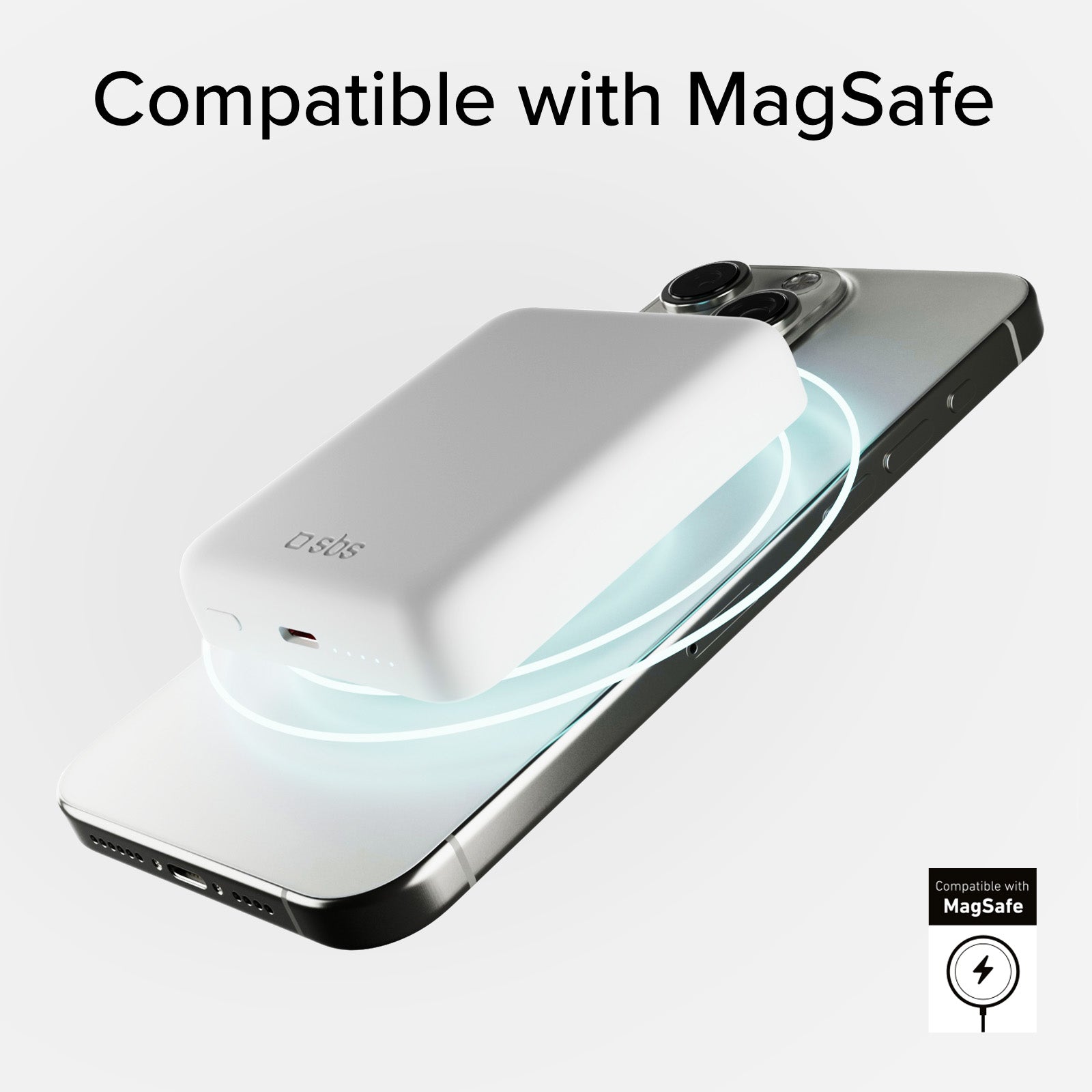 Ultra-compact wireless 5,000 mAh power bank