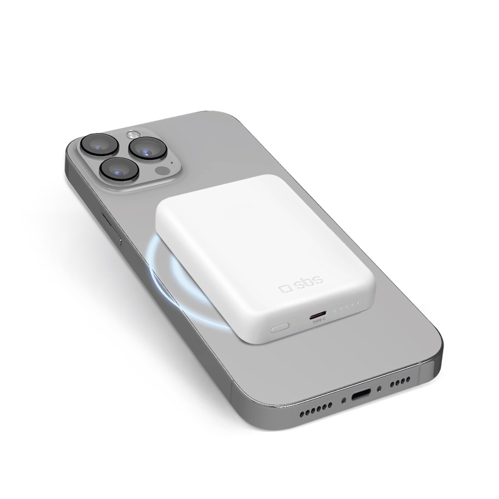 Ultra-compact wireless 5,000 mAh power bank