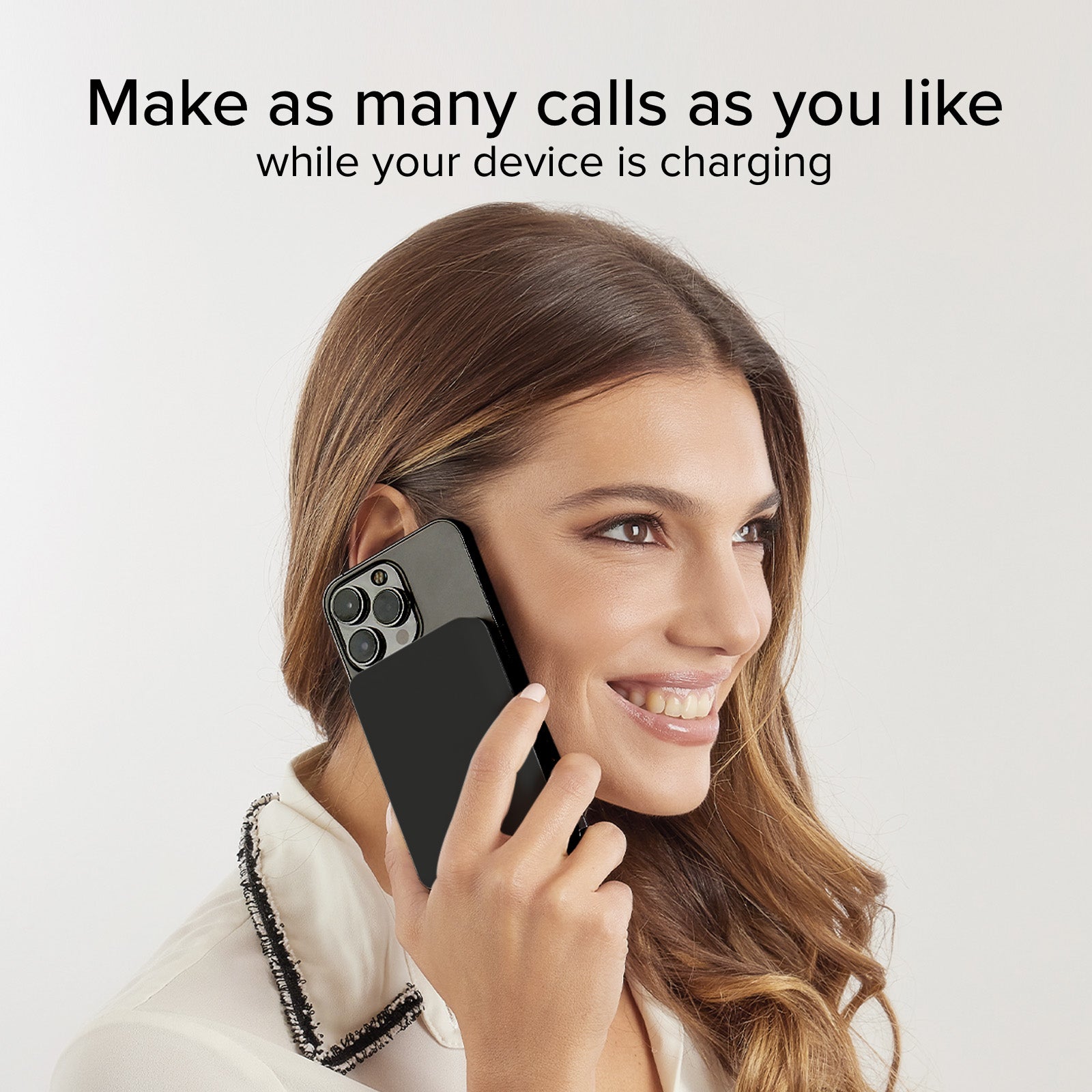 Power bank mag 5.000 mAh Wireless compatibile con iPhone con ricarica MagSafe