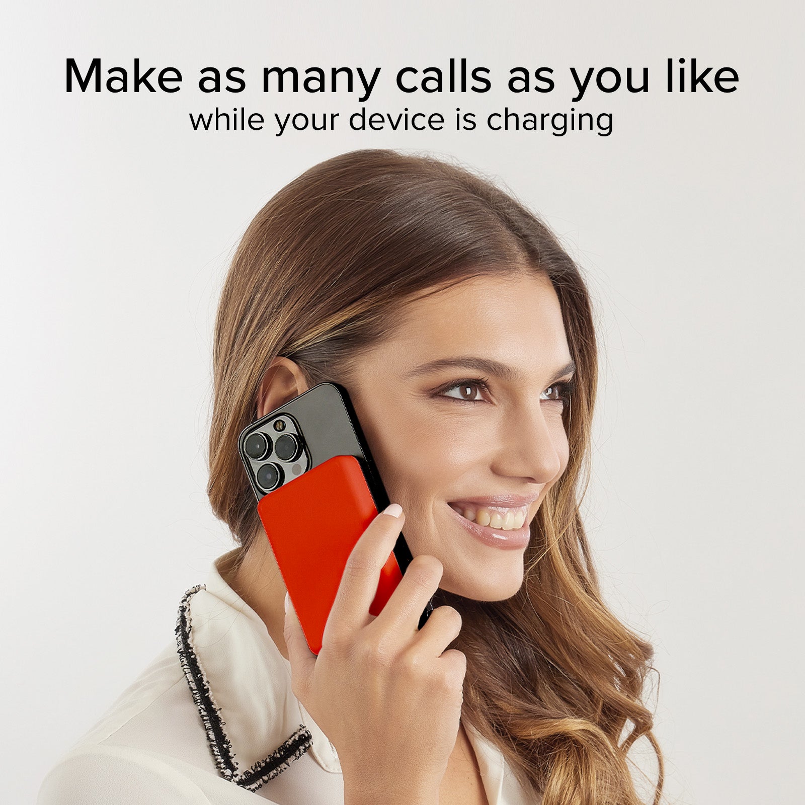 Power bank mag 5.000 mAh Wireless compatibile con iPhone con ricarica MagSafe