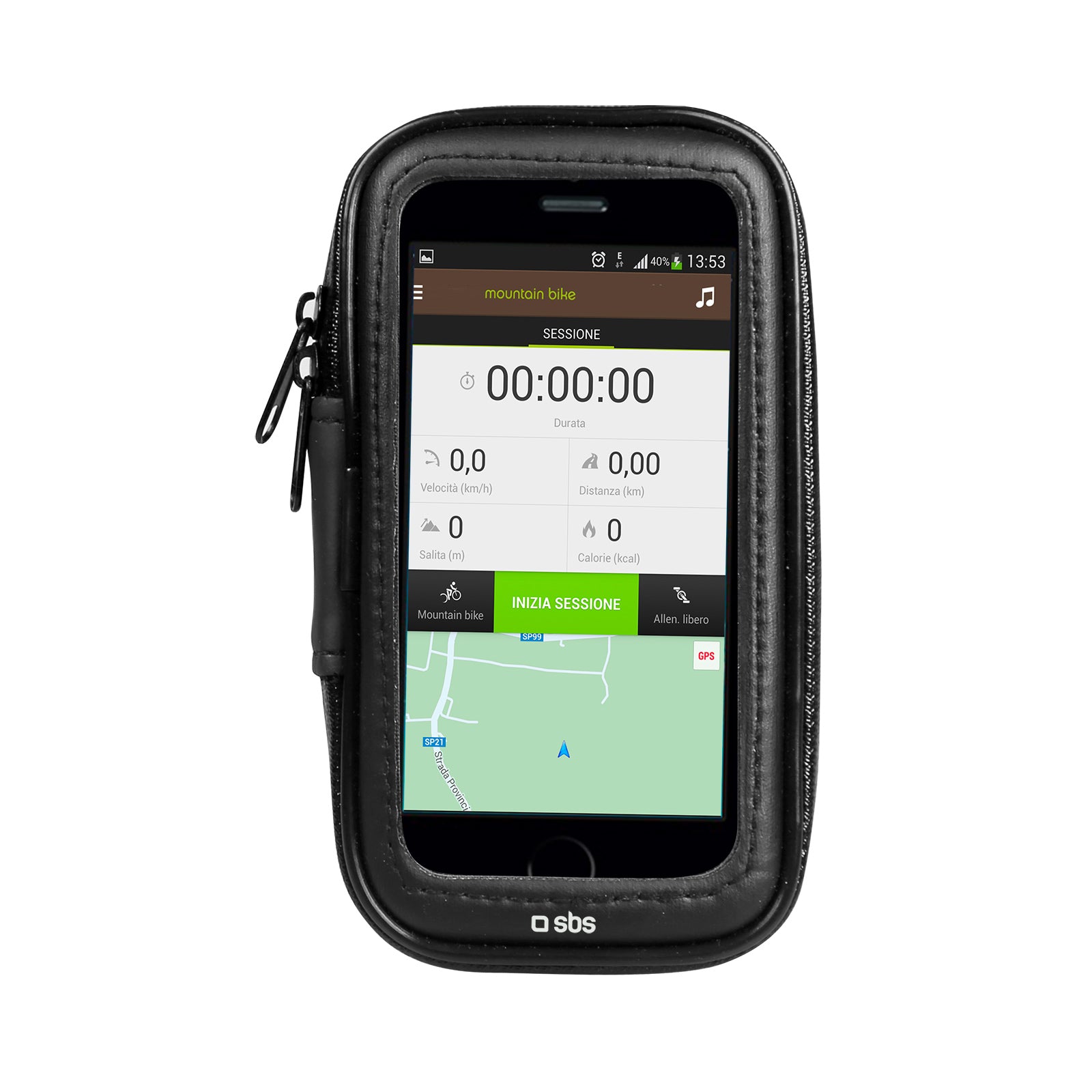 Bike holder for smartphone up to 5,5"