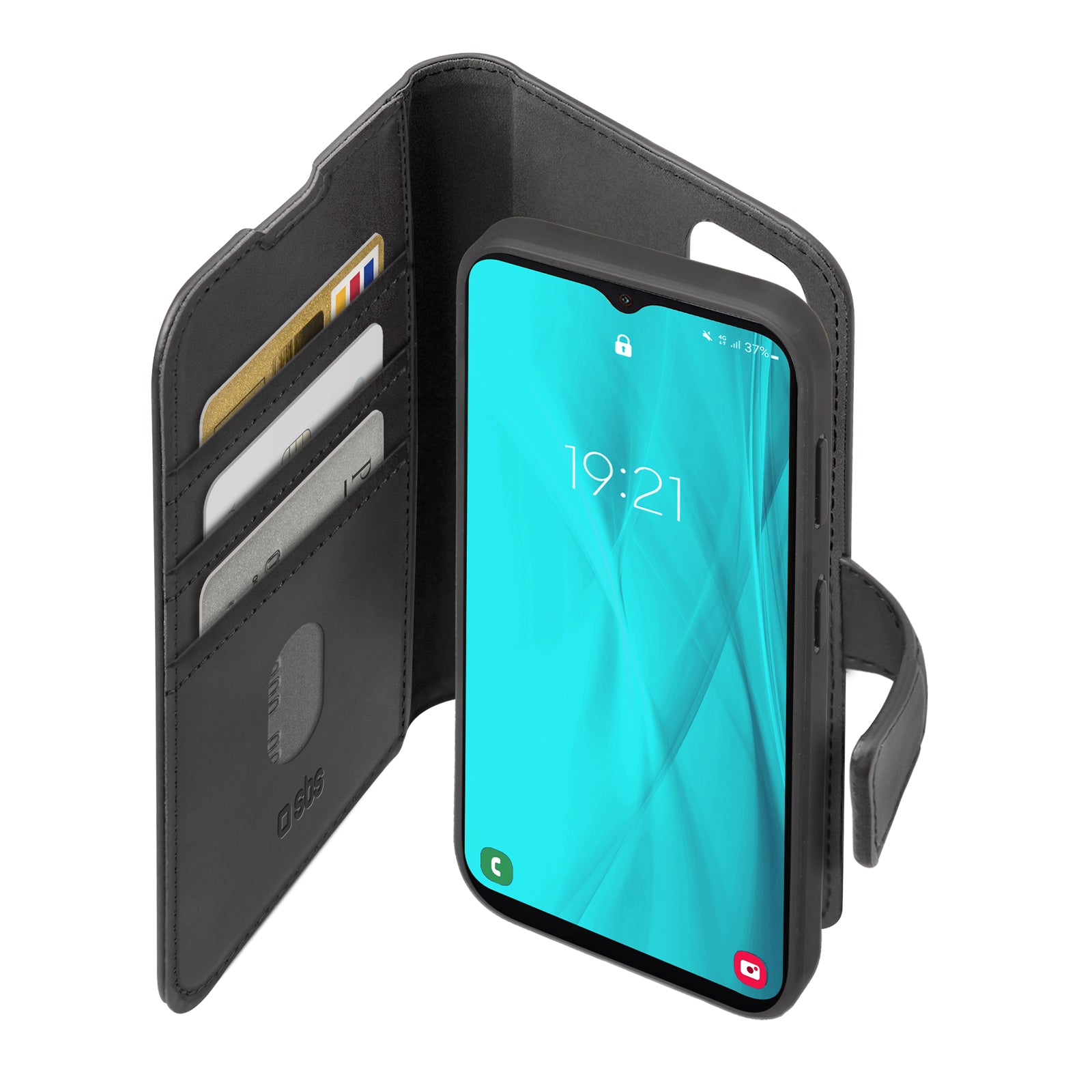 Custodia Book con cover rimovibile per Samsung A13 4G/A04s