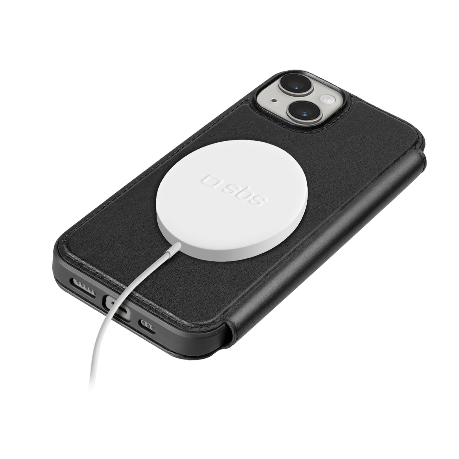 Custodia Book compatibile con MagSafe per iPhone 14/13