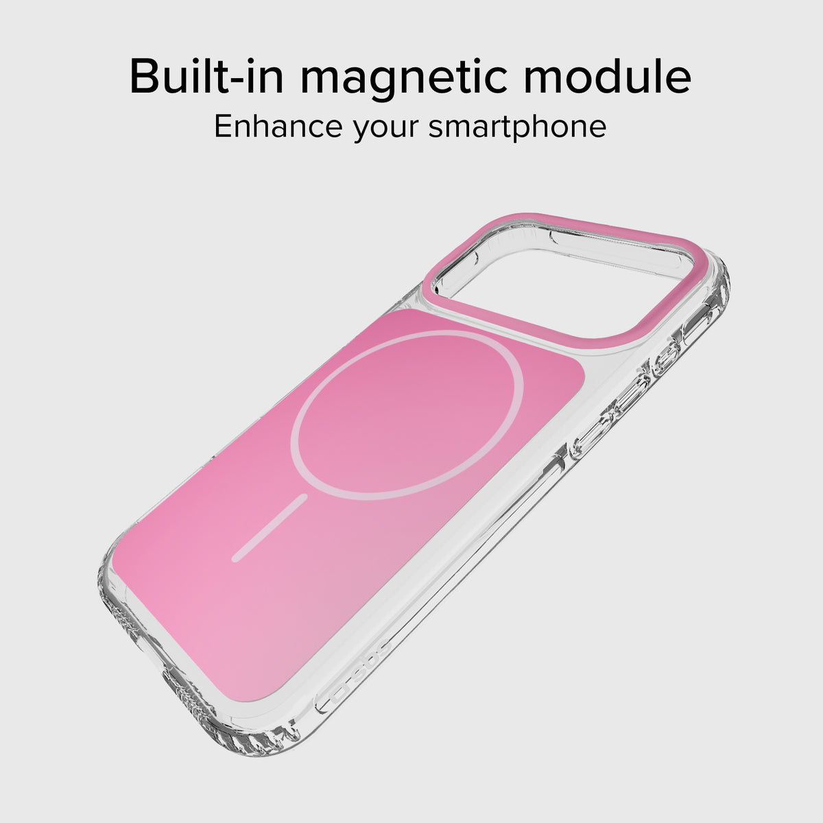 Funda magnética compatible con MagSafe con esquinas a prueba de golpes para iPhone 18 Pro Max