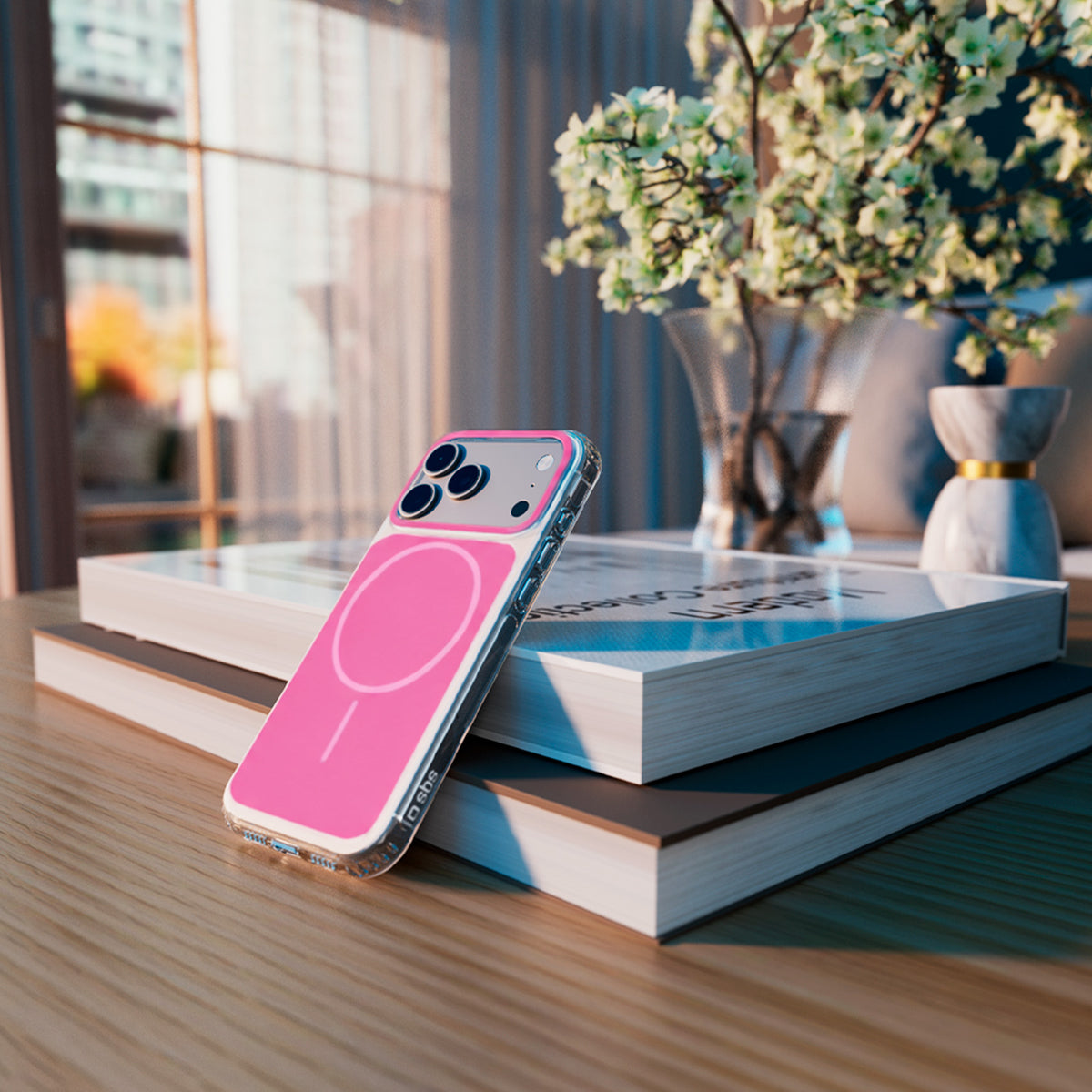 Funda magnética compatible con MagSafe con esquinas a prueba de golpes para iPhone 18 Pro Max