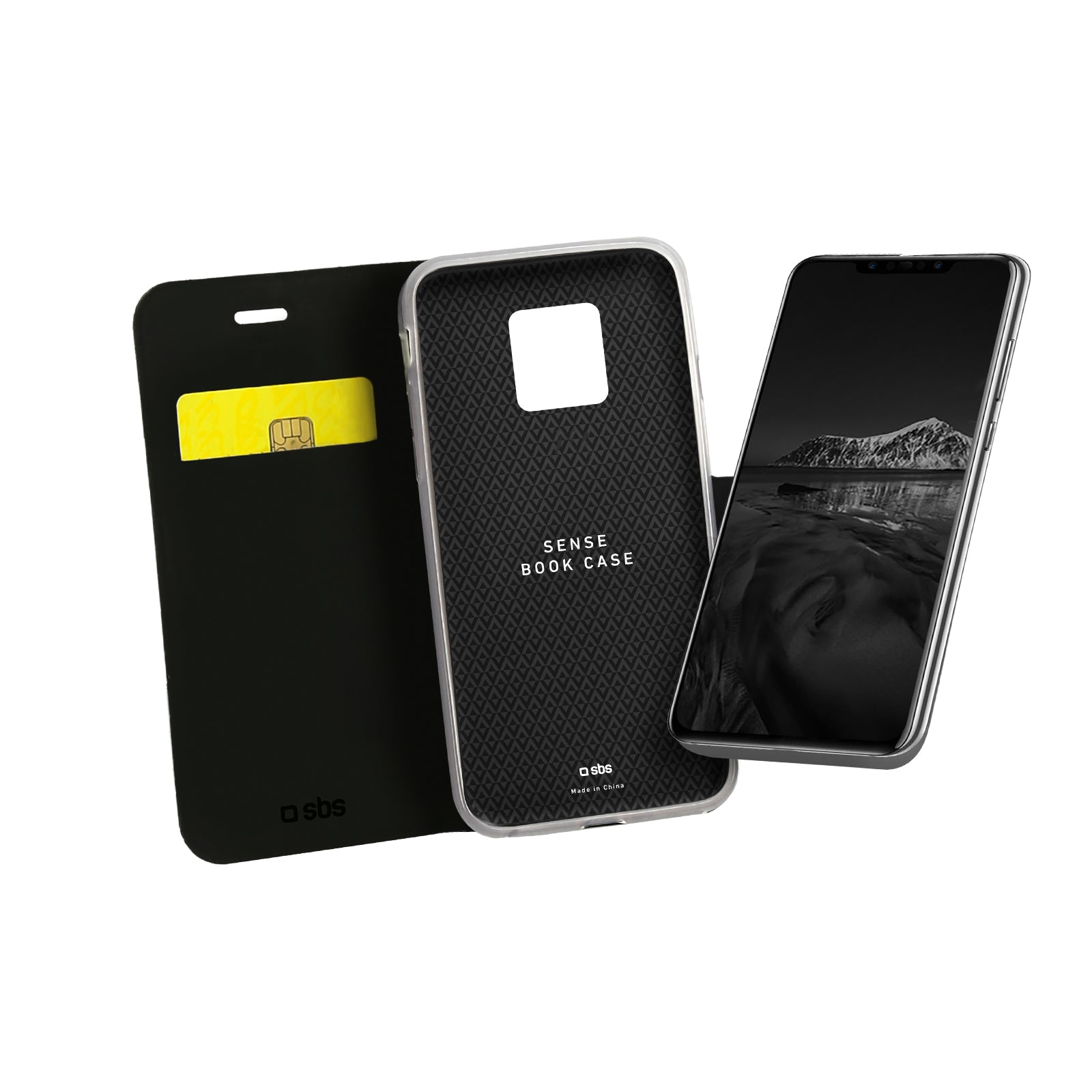 Custodia Book Sense per Huawei Mate 20 Pro