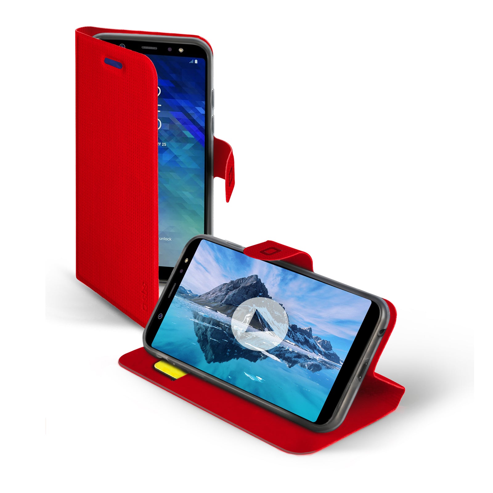 Handyhülle im Buch-Style für Samsung Galaxy A6