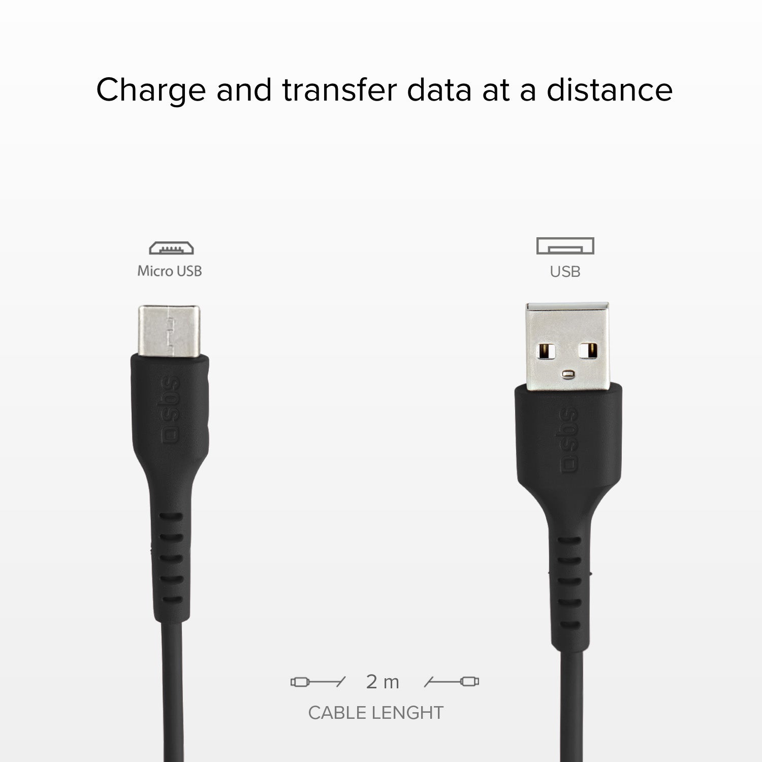 Cable de carga USB 2.0 – Micro USB