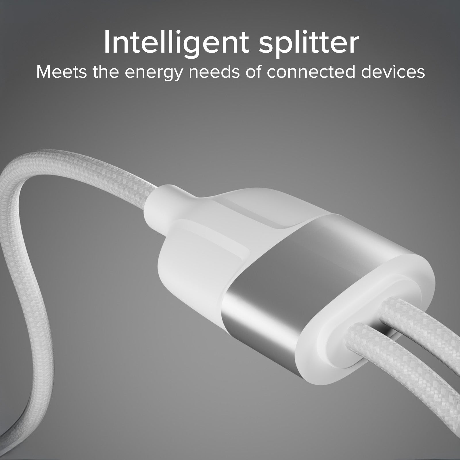 USB Type-C splitter with dual USB-C output 60W