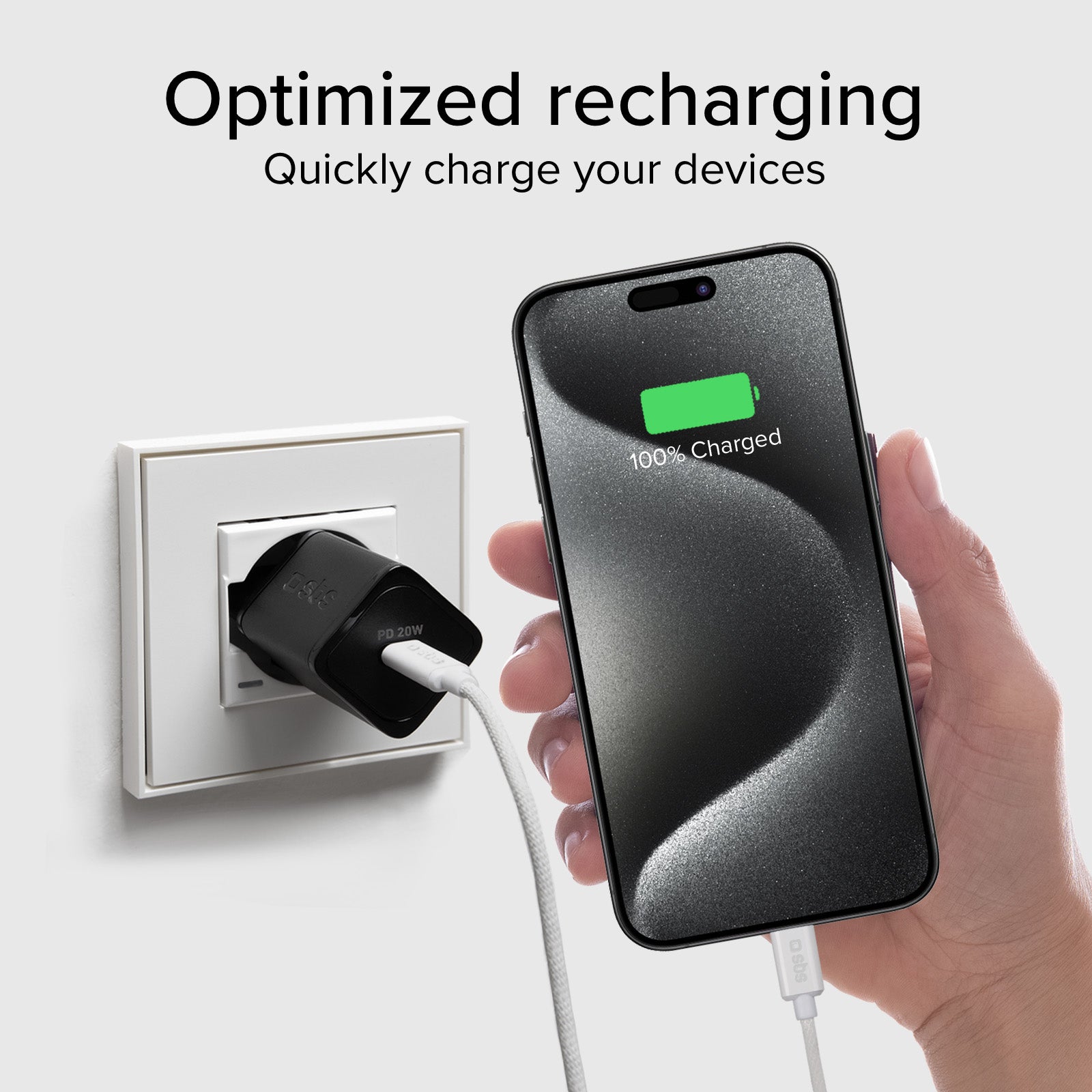 Cavo ricarica e dati USB-C 3.2 compatibile con Power Delivery a 100W