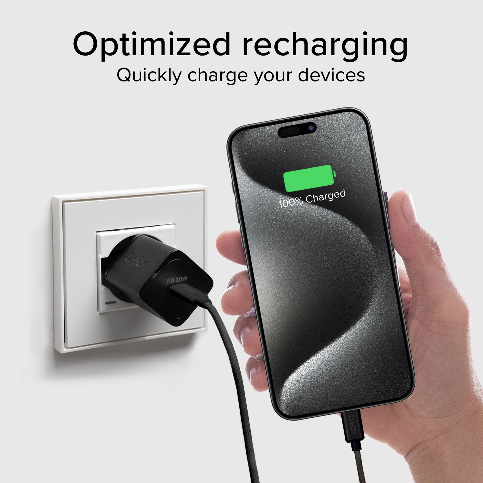 Cavo ricarica e dati USB-C 3.2 compatibile con Power Delivery a 100W
