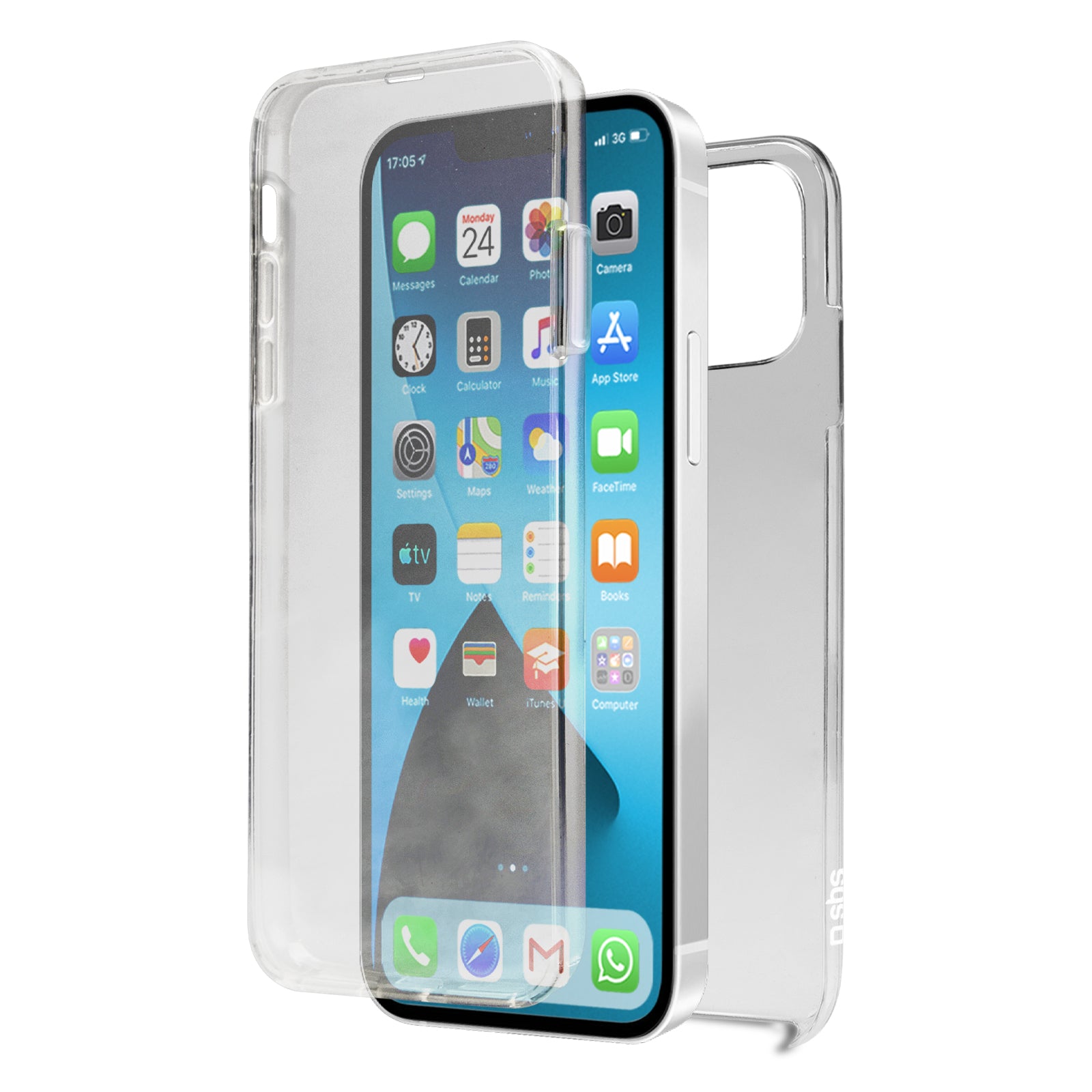 Cover Full Body 360° per iPhone 13 Mini – Unbreakable Collection