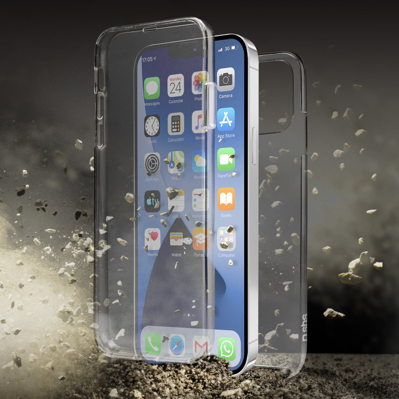 Cover Full Body 360° für iPhone 13 Pro - Unbreakable Collection