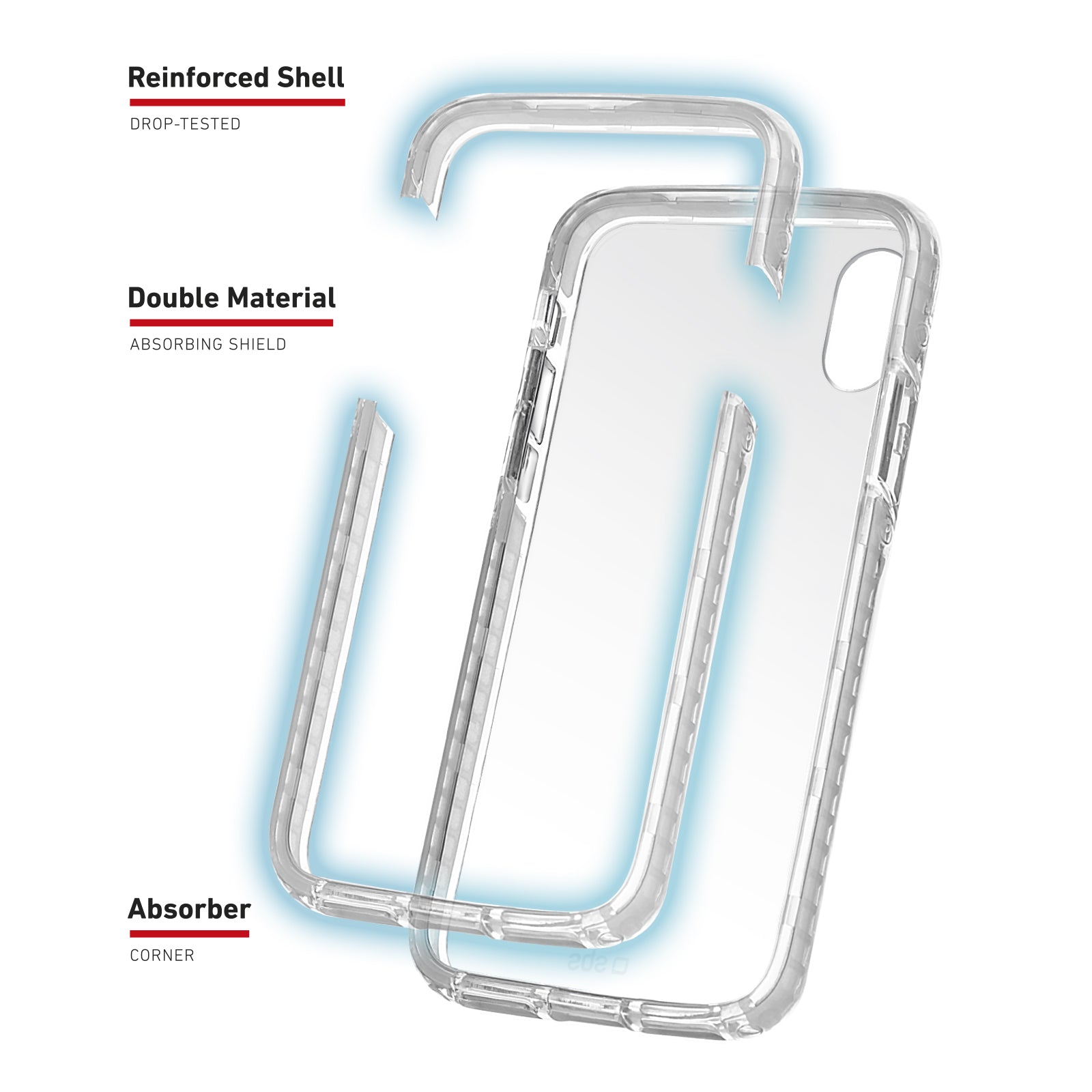Cover Shock per iPhone XS Max – Unbreakable Collection