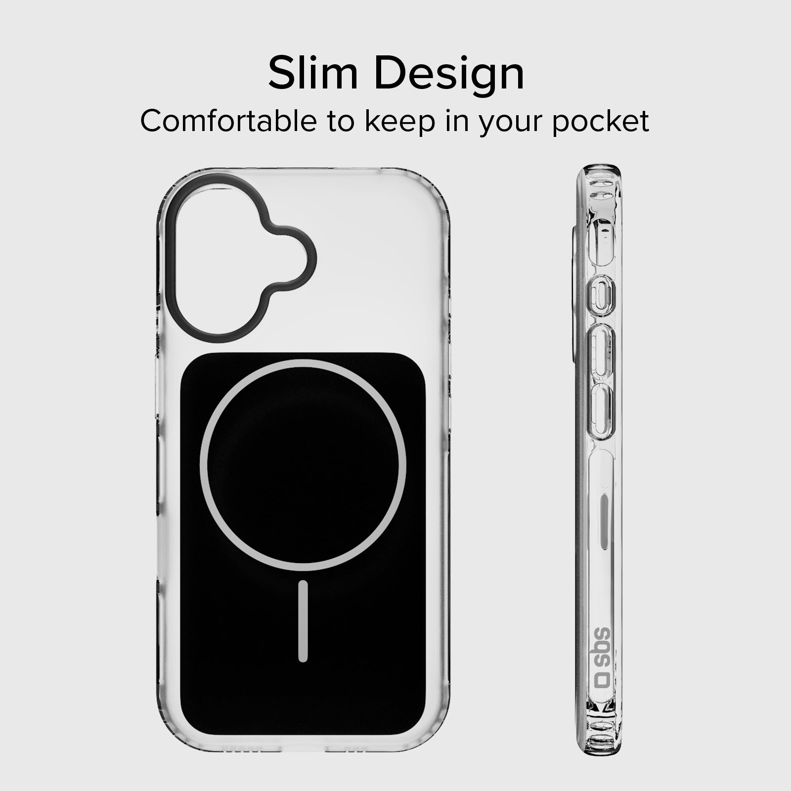 Funda magnética compatible con MagSafe con esquinas a prueba de golpes para iPhone 17