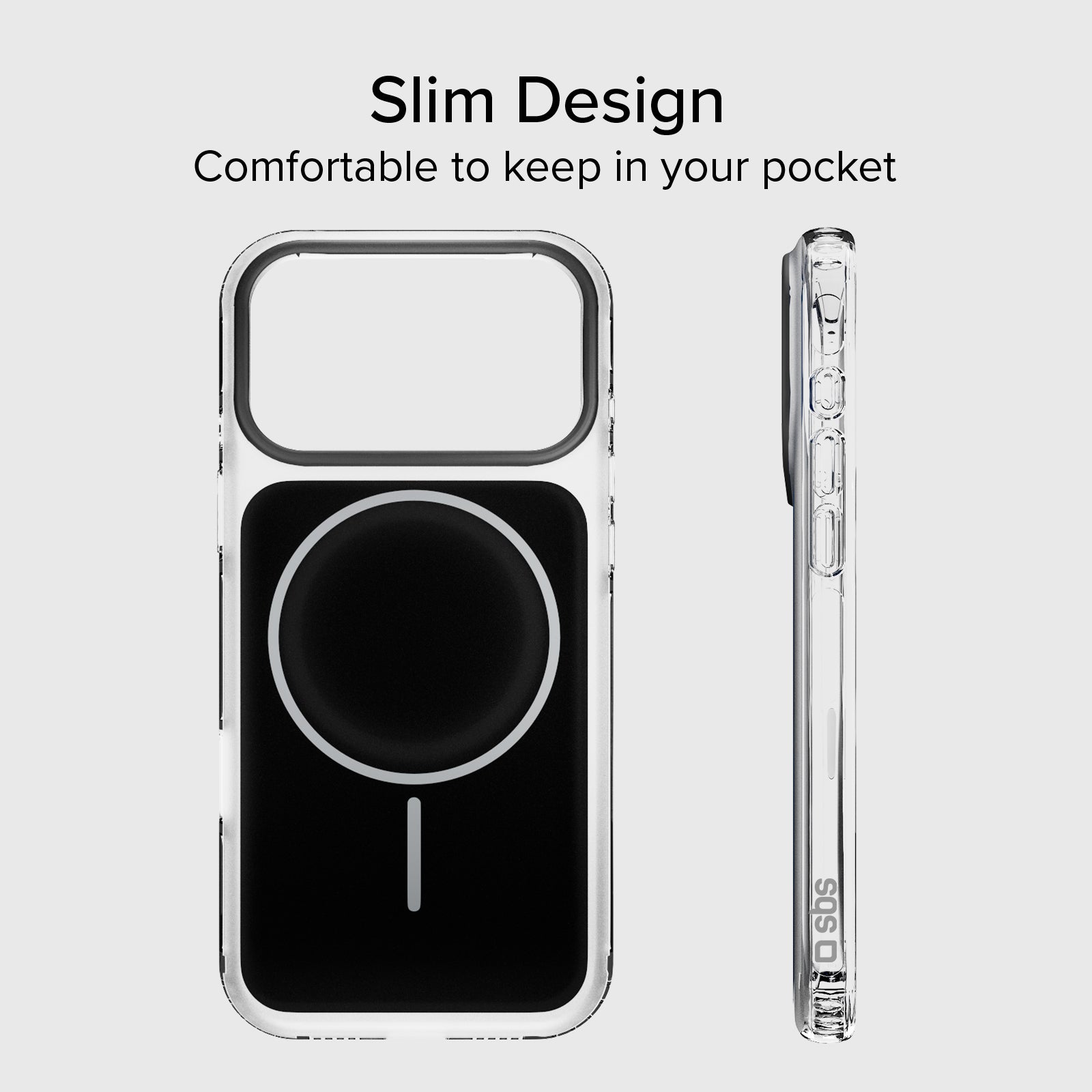 MagSafe-kompatible Magnethülle mit stoßfesten Ecken für das iPhone 17 Pro
