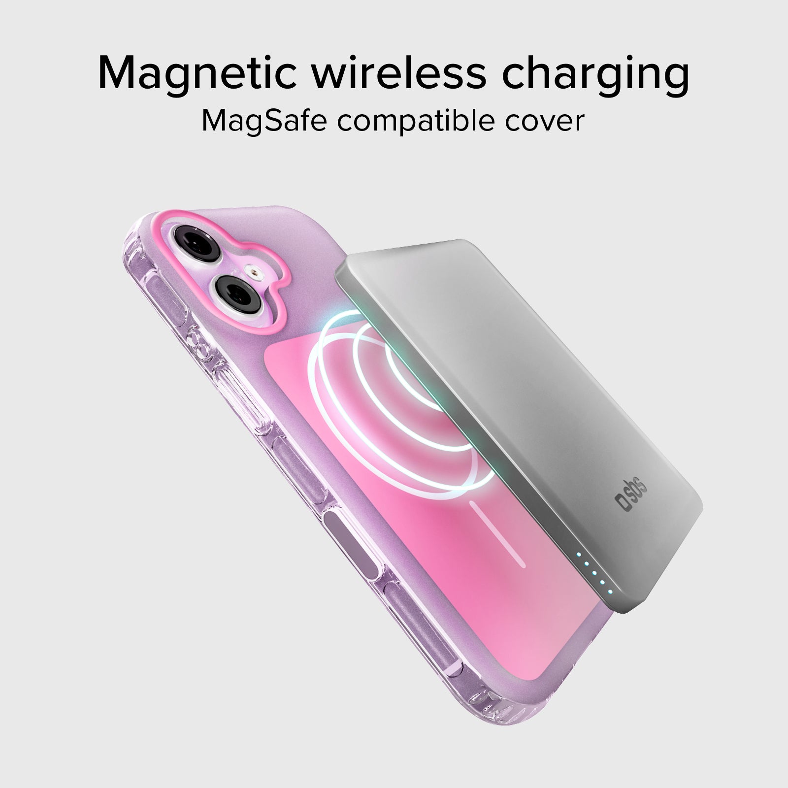 Funda magnética compatible con MagSafe con esquinas a prueba de golpes para iPhone 17