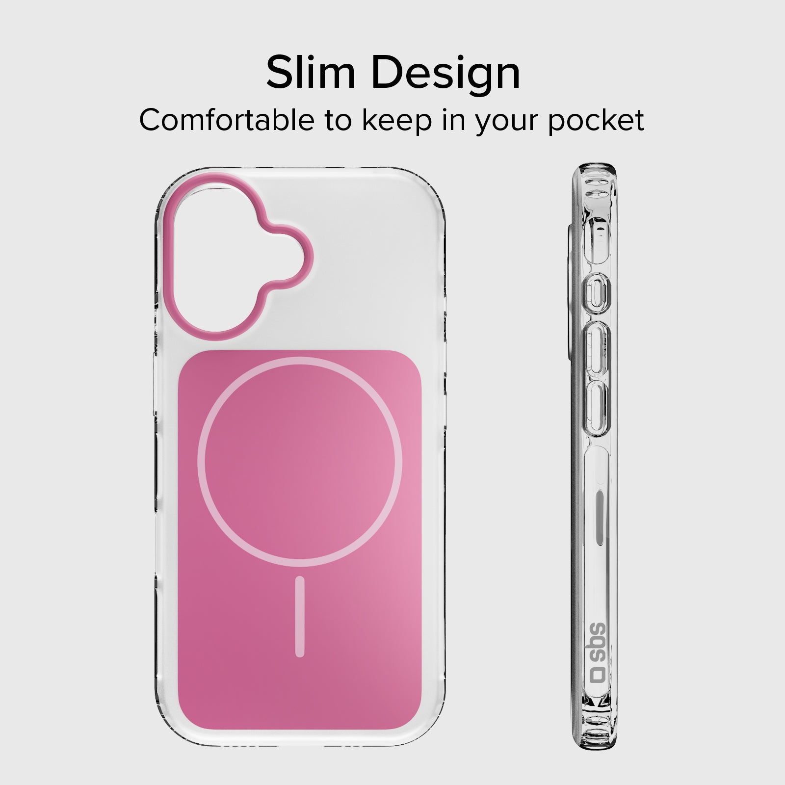 Funda magnética compatible con MagSafe con esquinas a prueba de golpes para iPhone 17