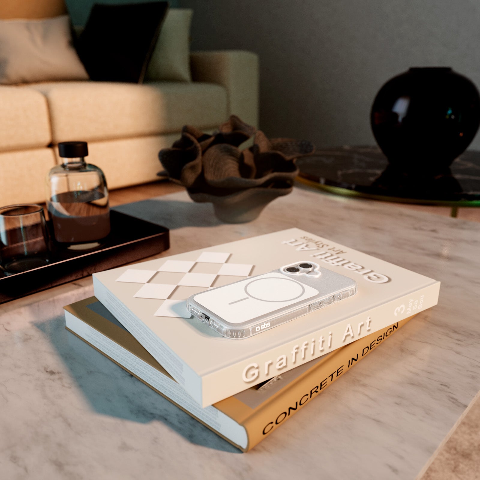 Funda magnética compatible con MagSafe con esquinas a prueba de golpes para iPhone 17