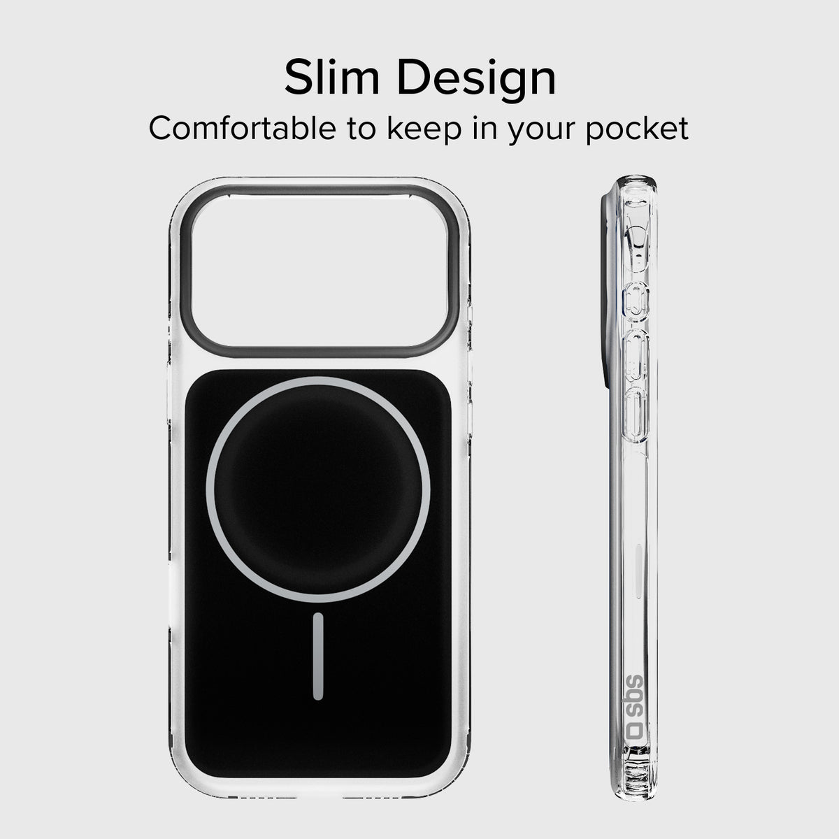 Funda magnética compatible con MagSafe con esquinas a prueba de golpes para iPhone 17 Pro Max