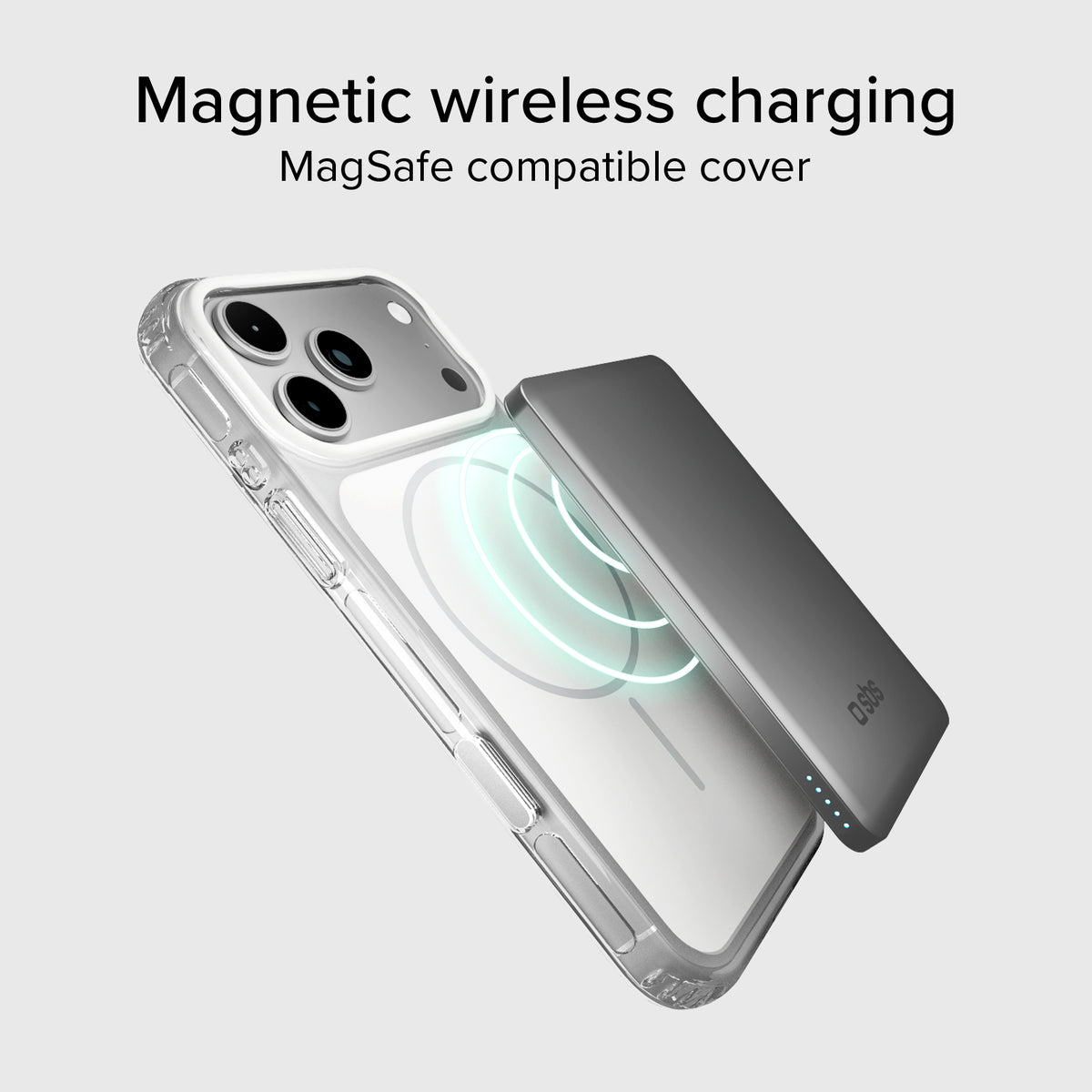 Funda magnética compatible con MagSafe con esquinas a prueba de golpes para iPhone 17 Pro Max