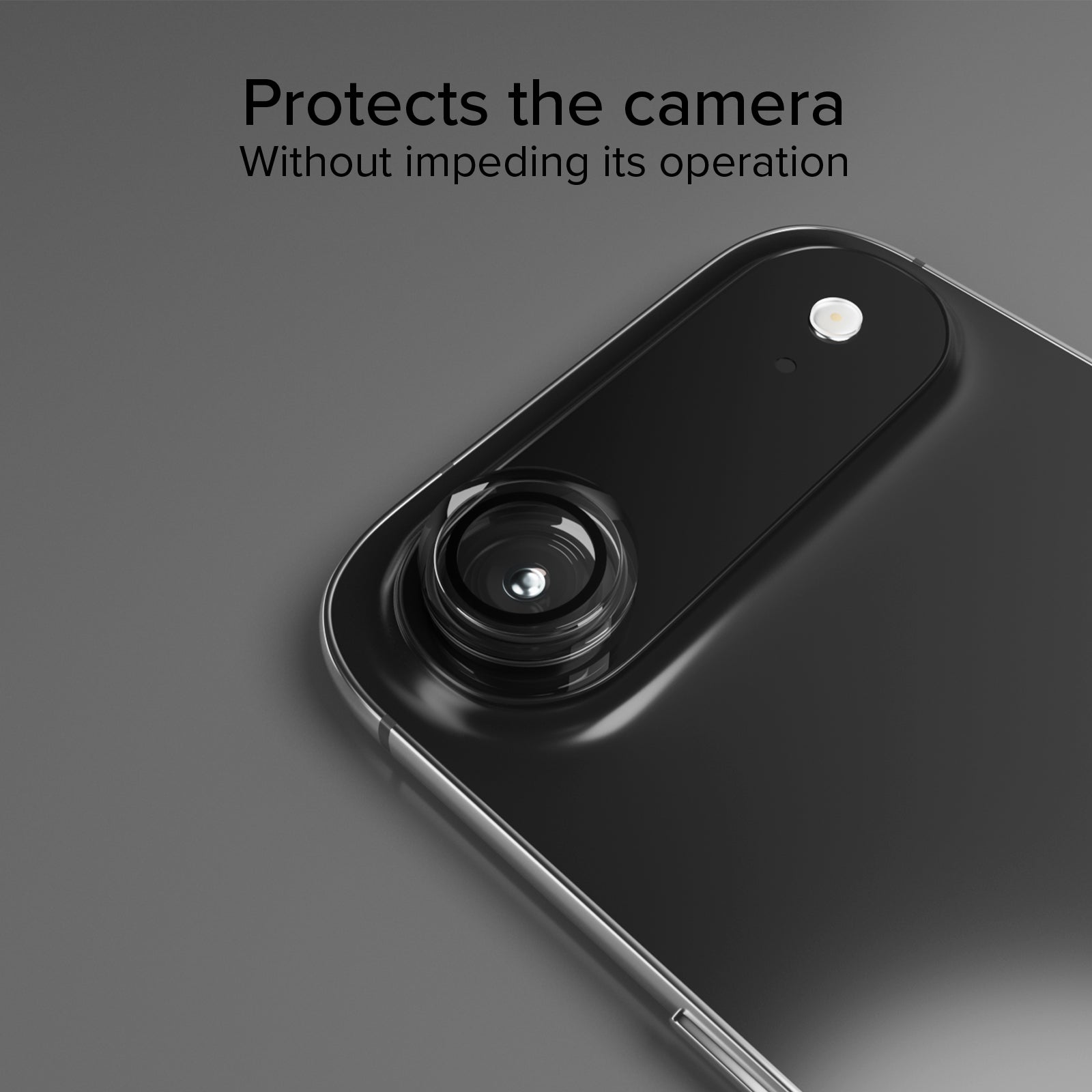 iPhone Air camera glass, with D3O material