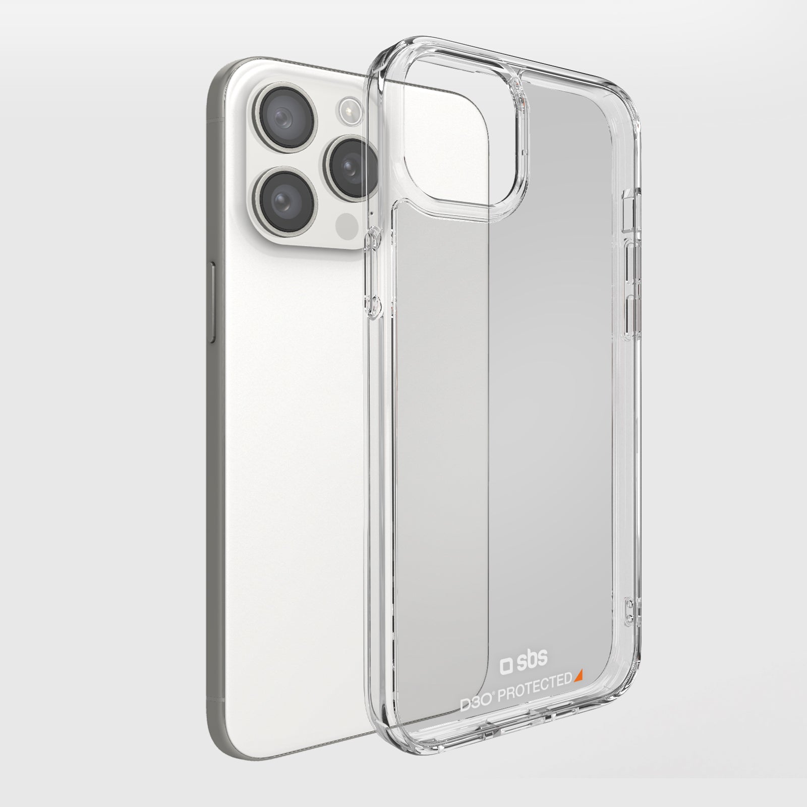 Cover ultraresistente per iPhone 15 Pro con tecnologia D3O