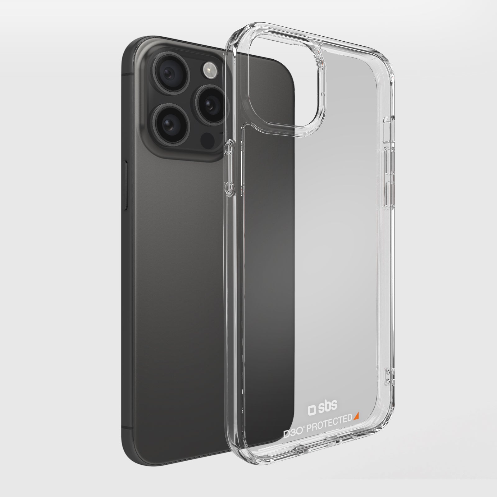 Extrem widerstandsfähiges Cover für iPhone 15 Pro Max mit D3O-Technologie