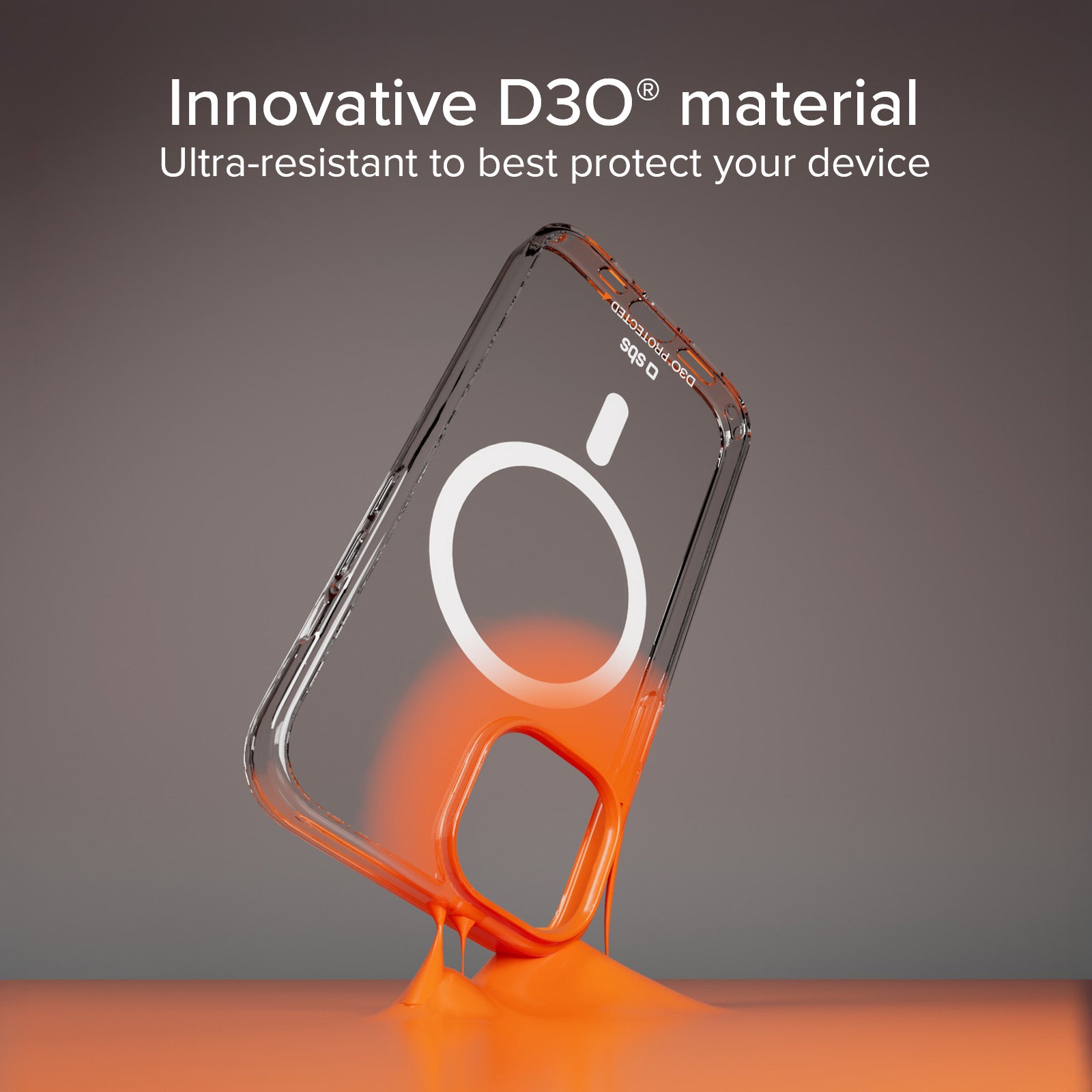 Coque ultra-résistante pour iPhone 14/13 avec technologie D3O