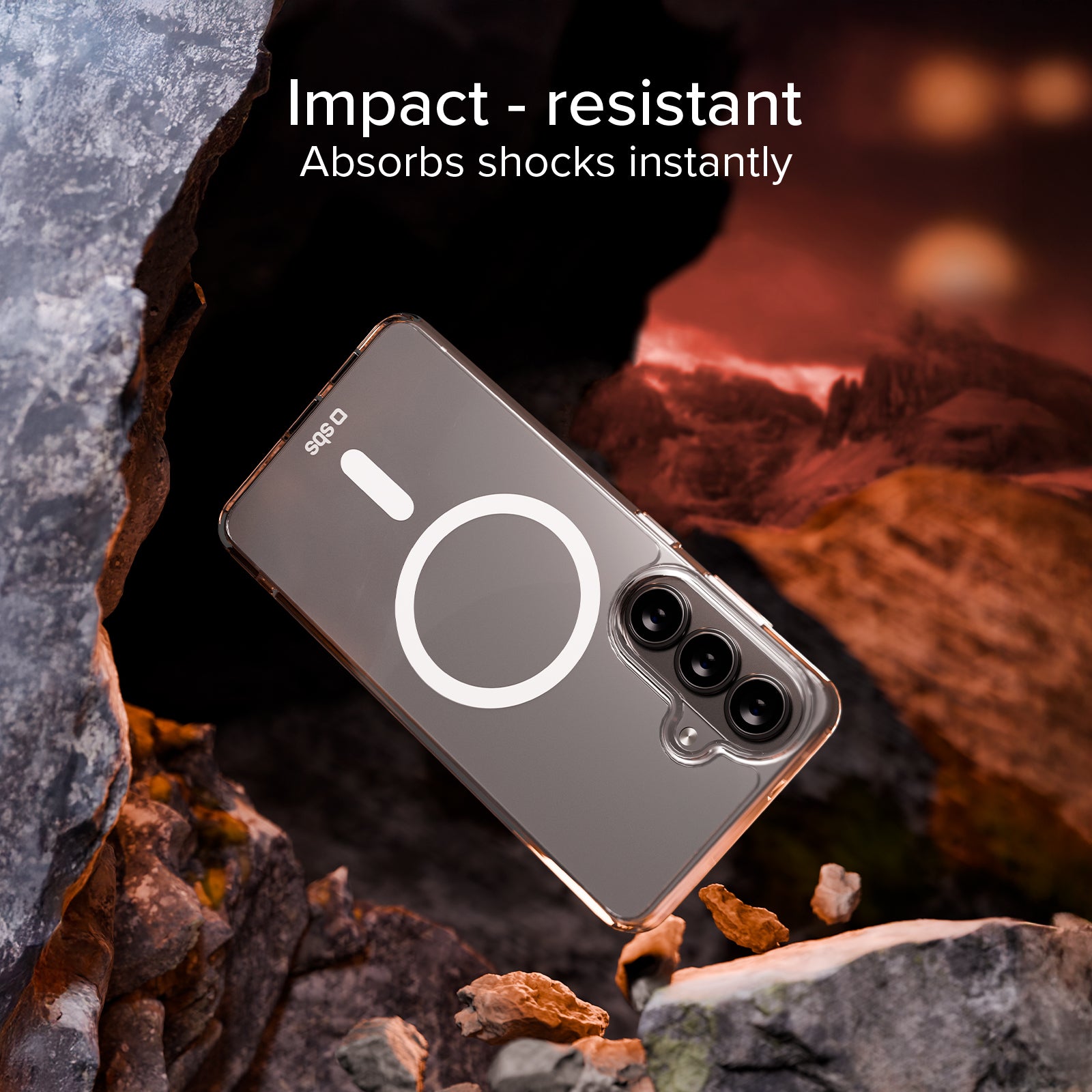 Ultra-strong case for Samsung S26+ with D3O technology