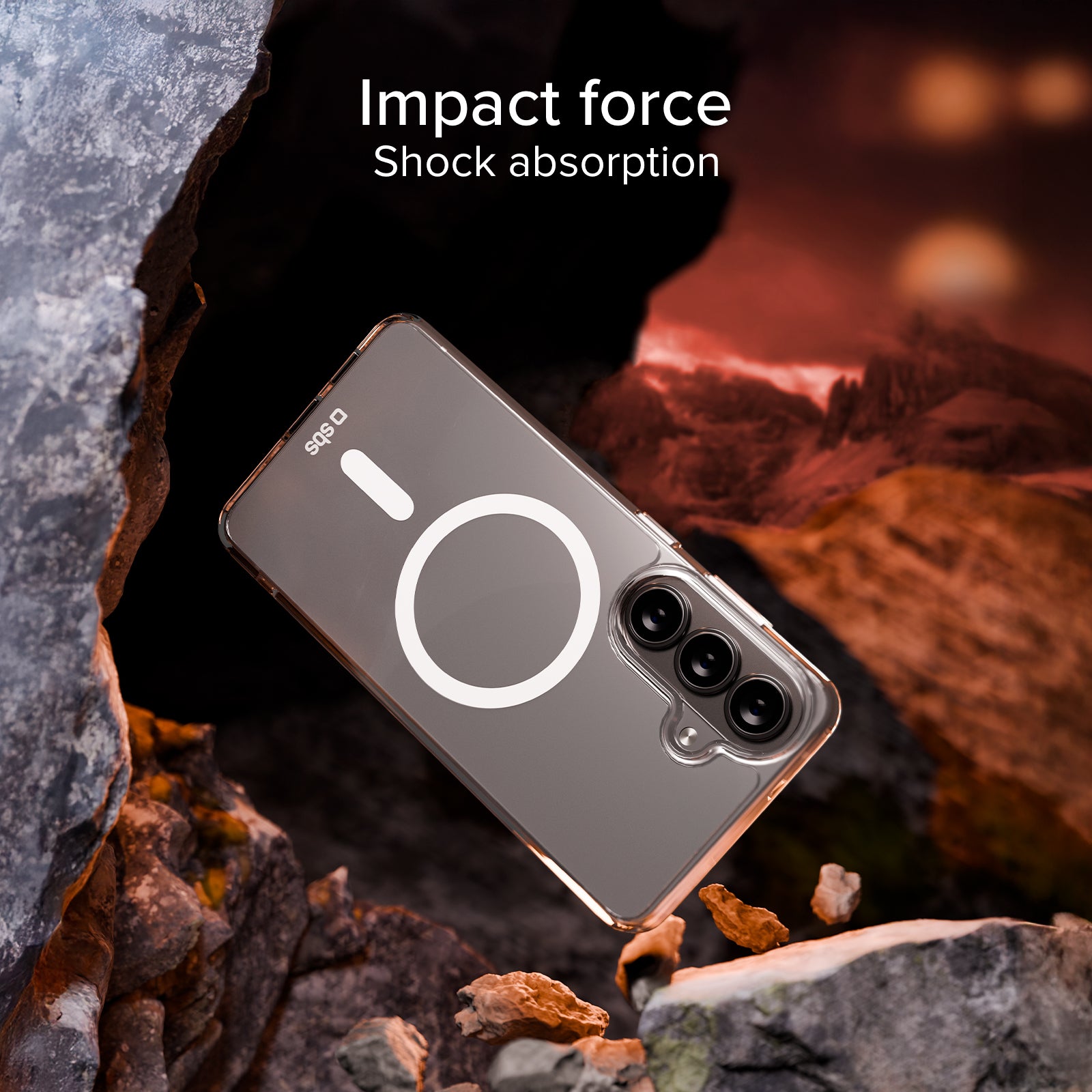 Coque ultra-résistante pour Samsung S26 avec technologie D3O