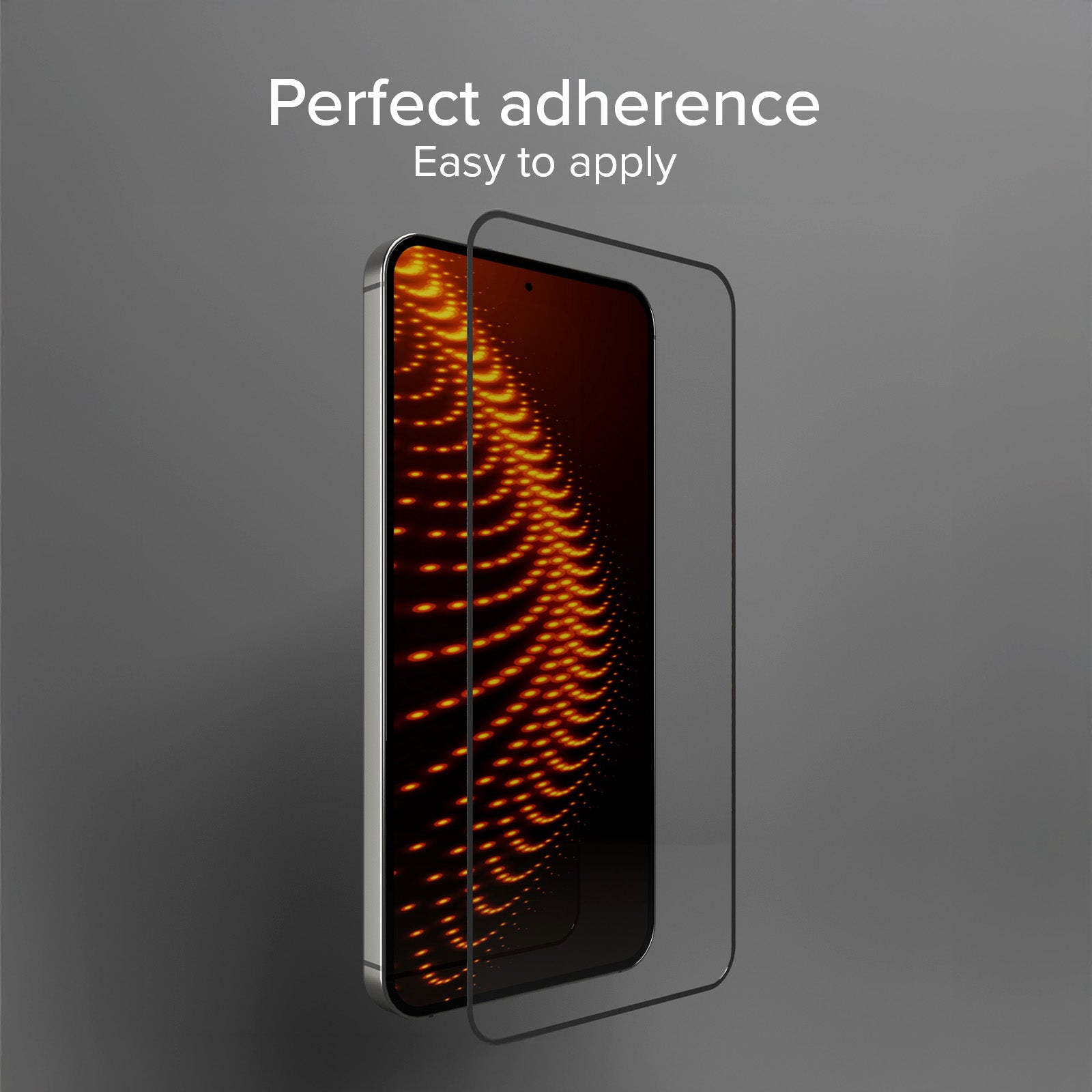 Ultra-strong screen protector for Samsung Galaxy S25 with D3O technology