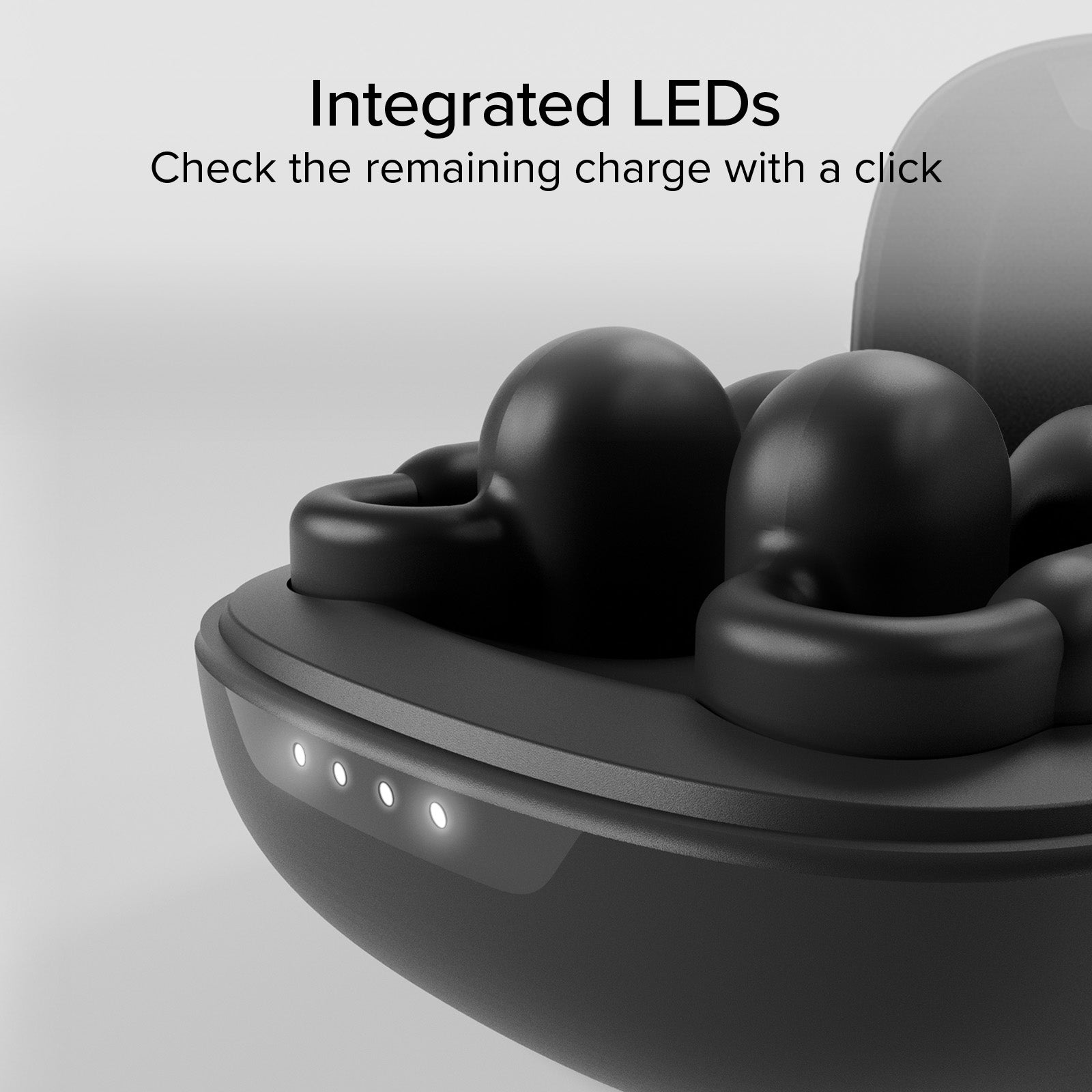 OWS- Ohrhörer mit Clip-on-Design und Touch-Bedienung