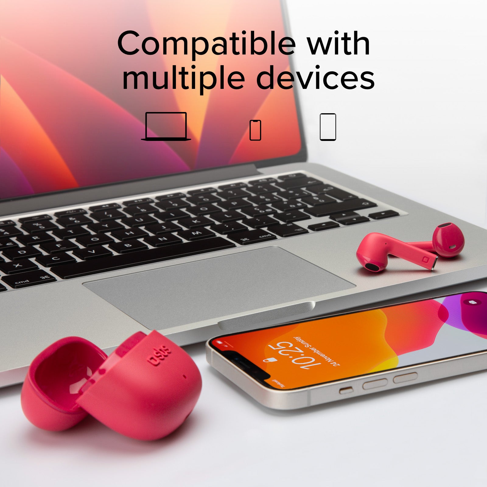 TWS One Color – kabellose Ohrhörer mit True-Wireless-Stereo-Technologie