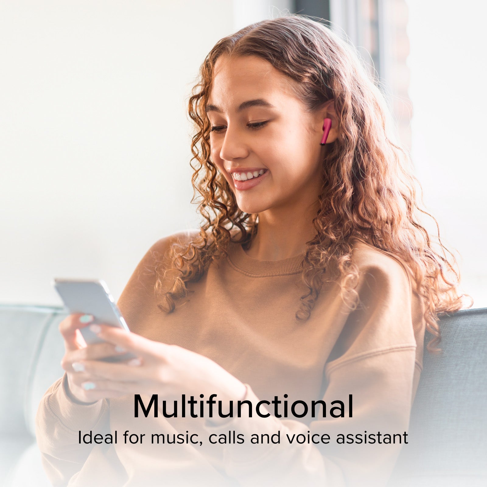 TWS One Color – kabellose Ohrhörer mit True-Wireless-Stereo-Technologie